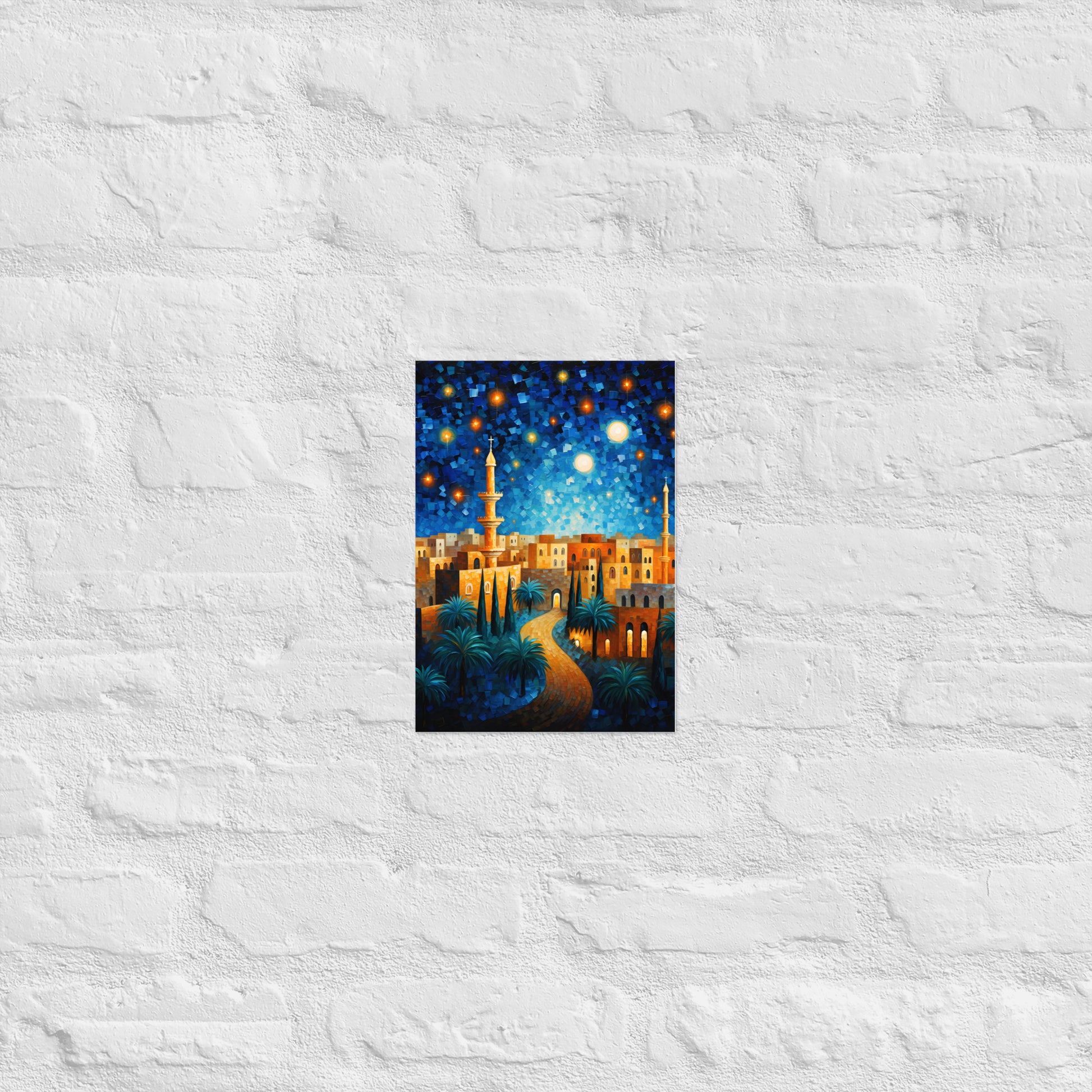 Pop Gogh in Park Guell