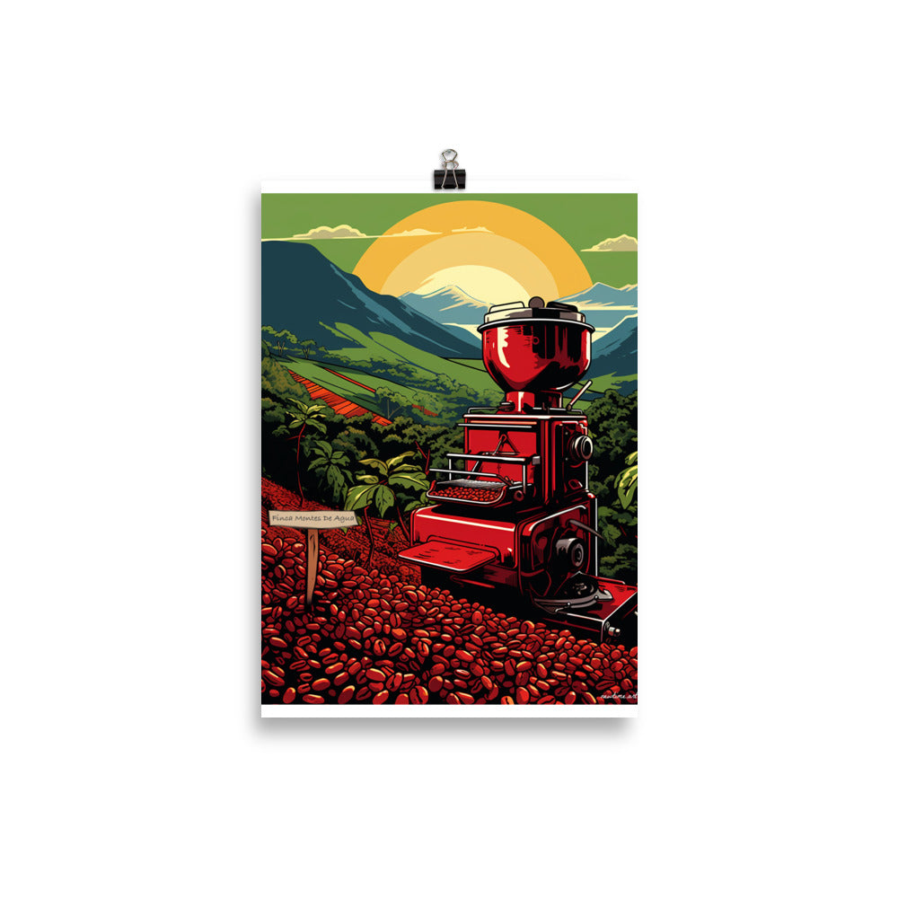 Finca Montes de Agua - Coffee Pulping Machines