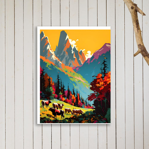 Artful Trentino: Bold Colors, Cows, and Alpine Landmarks