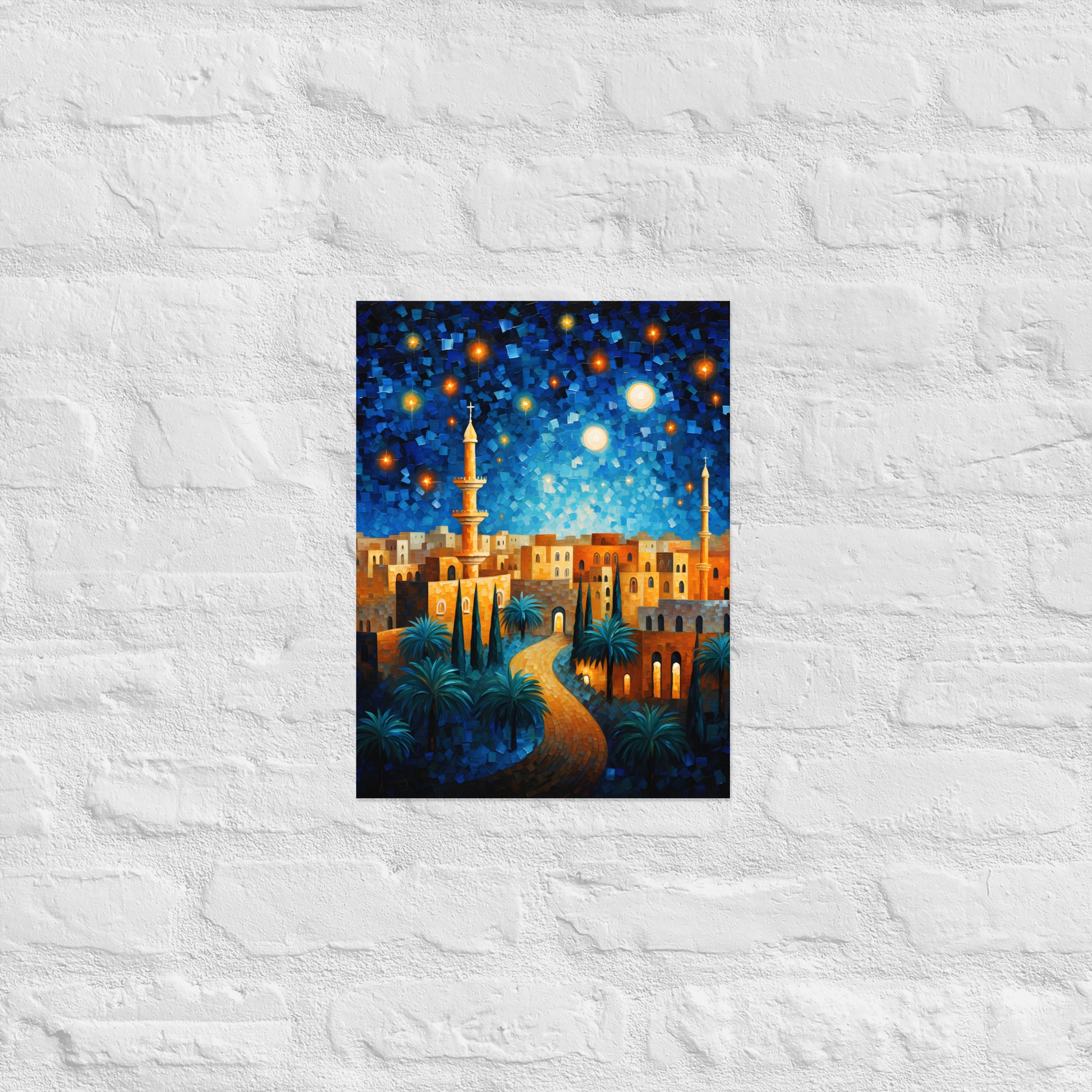 Pop Gogh in Park Guell