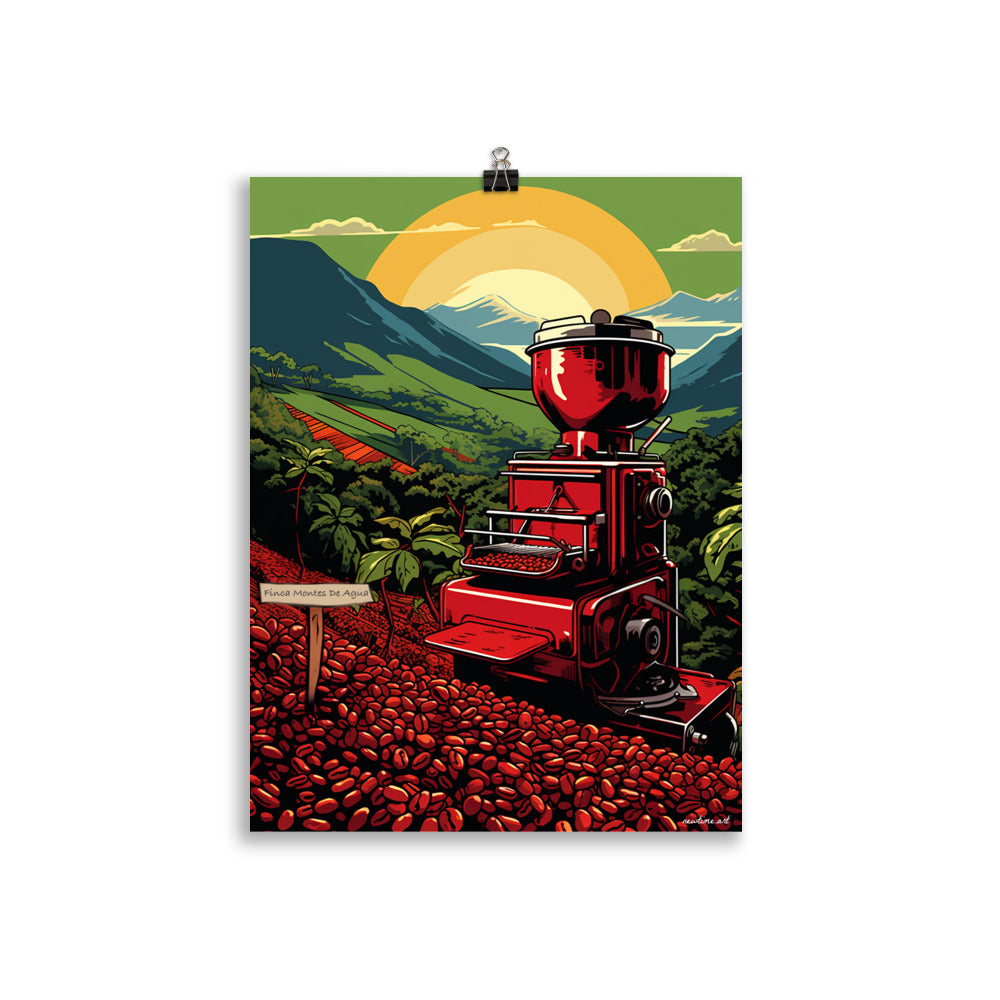 Finca Montes de Agua - Coffee Pulping Machines