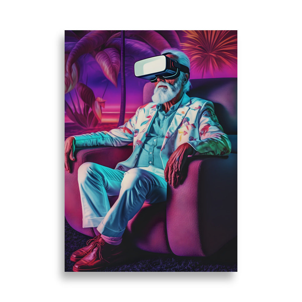 Silver in hair, gold in vision #2