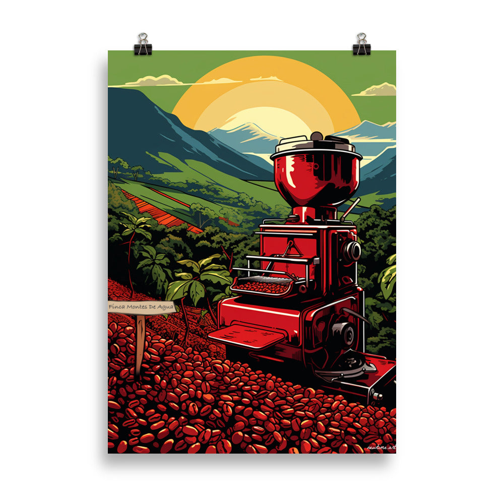 Finca Montes de Agua - Coffee Pulping Machines