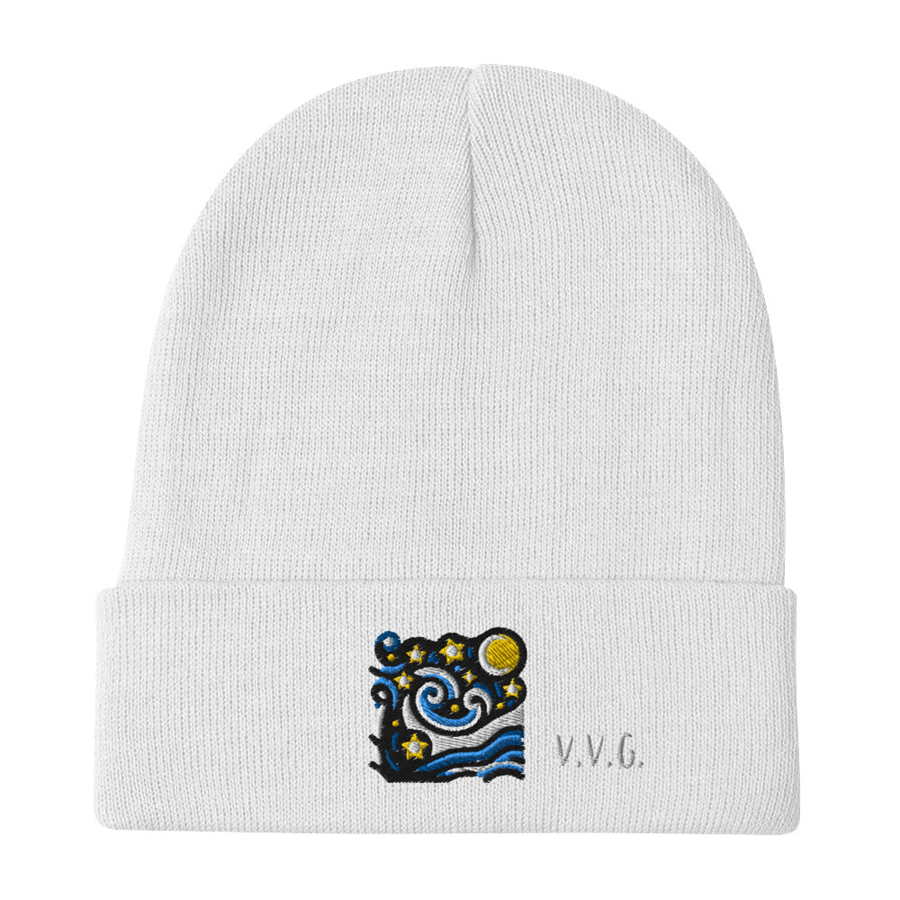Notte Stellata - V.V.G. - Berretto ricamato