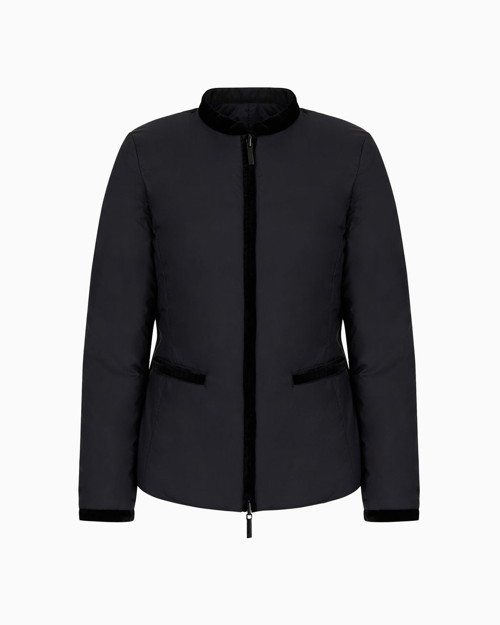 Giubbotto collo guru reversibile in nylon Slide 0