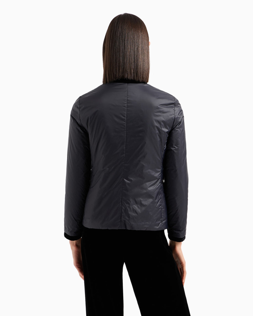 Giubbotto collo guru reversibile in nylon Slide 2