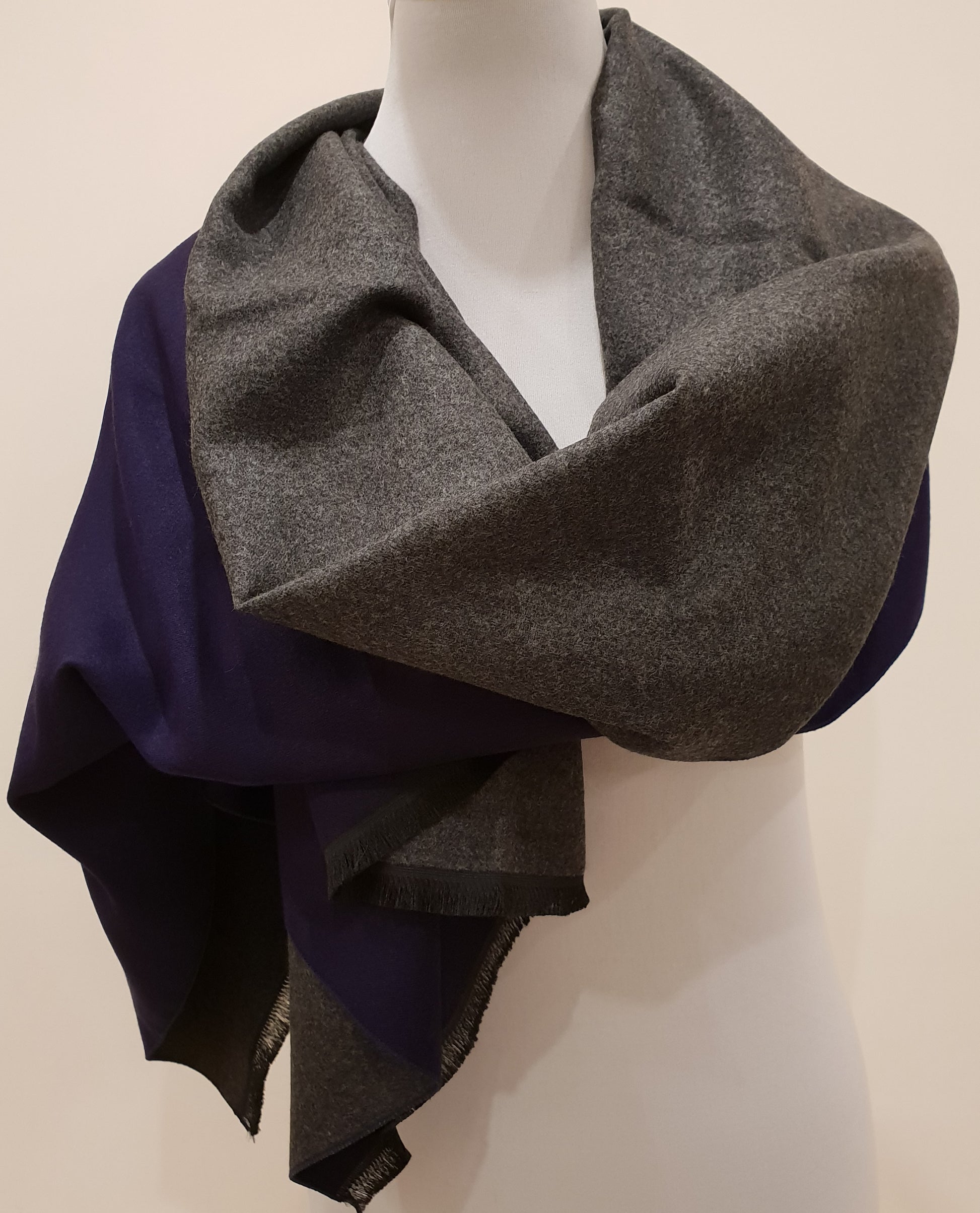 Sciarpa double face
