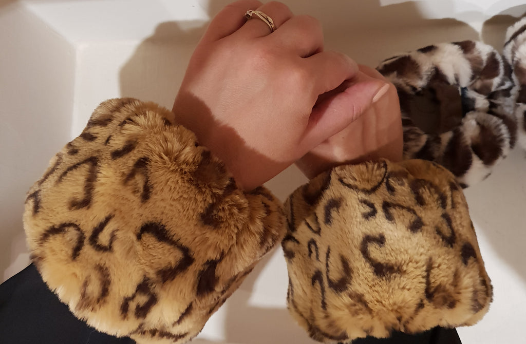 Polsini Pelliccia Sintetica