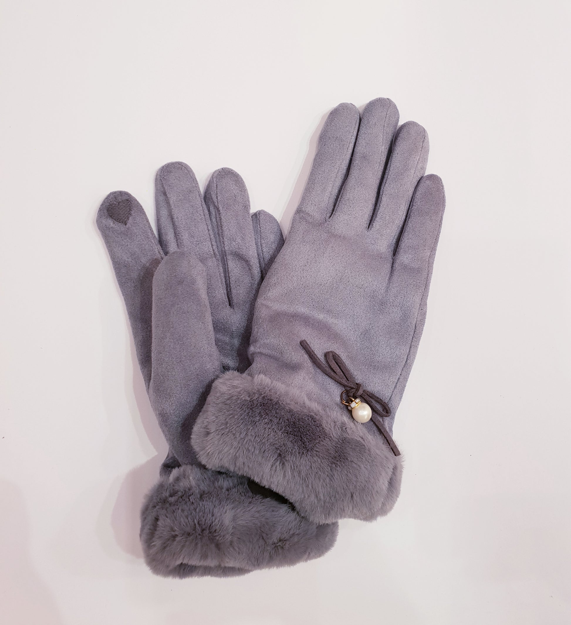 Guanti con Perlina