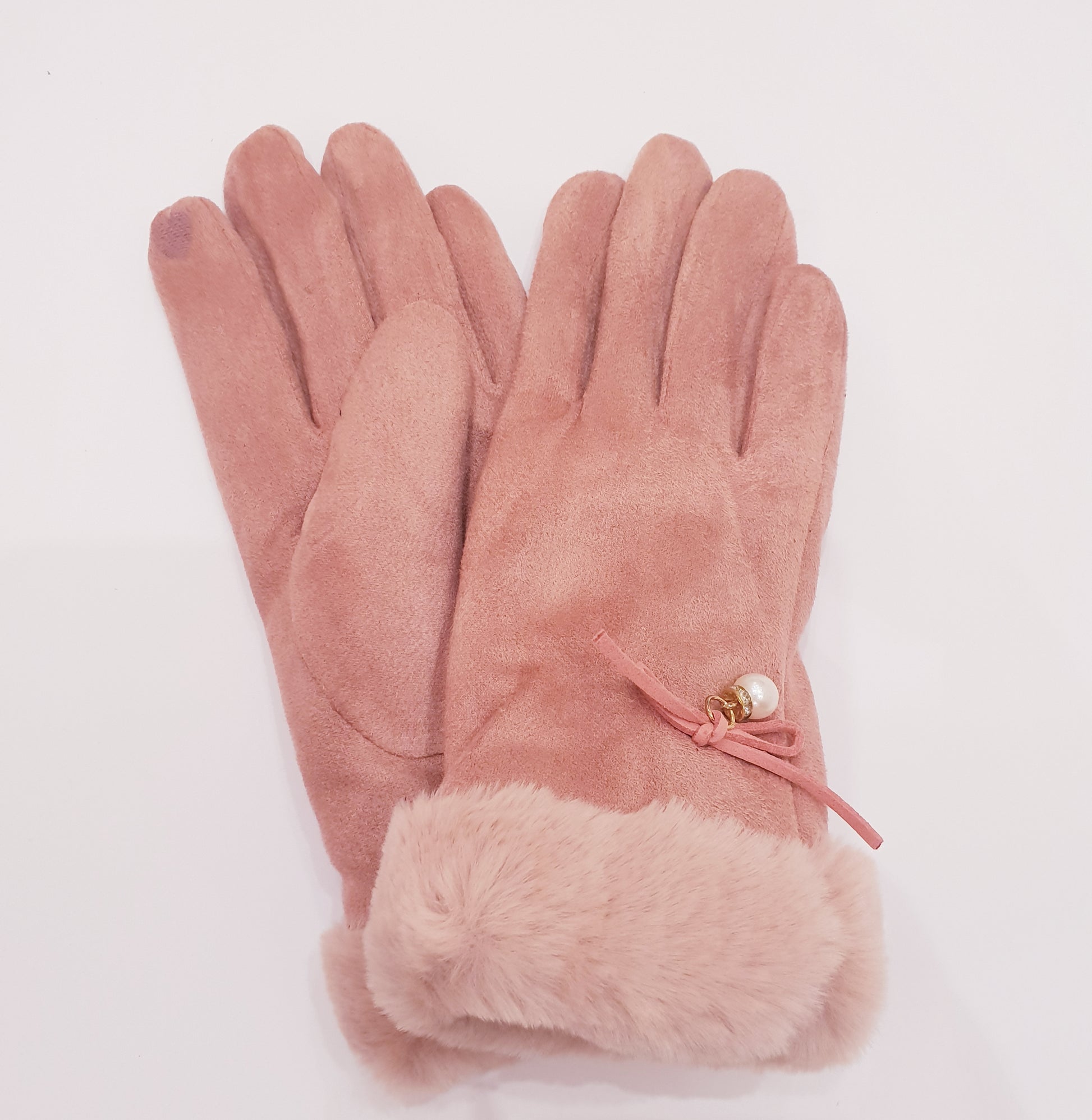 Guanti con Perlina