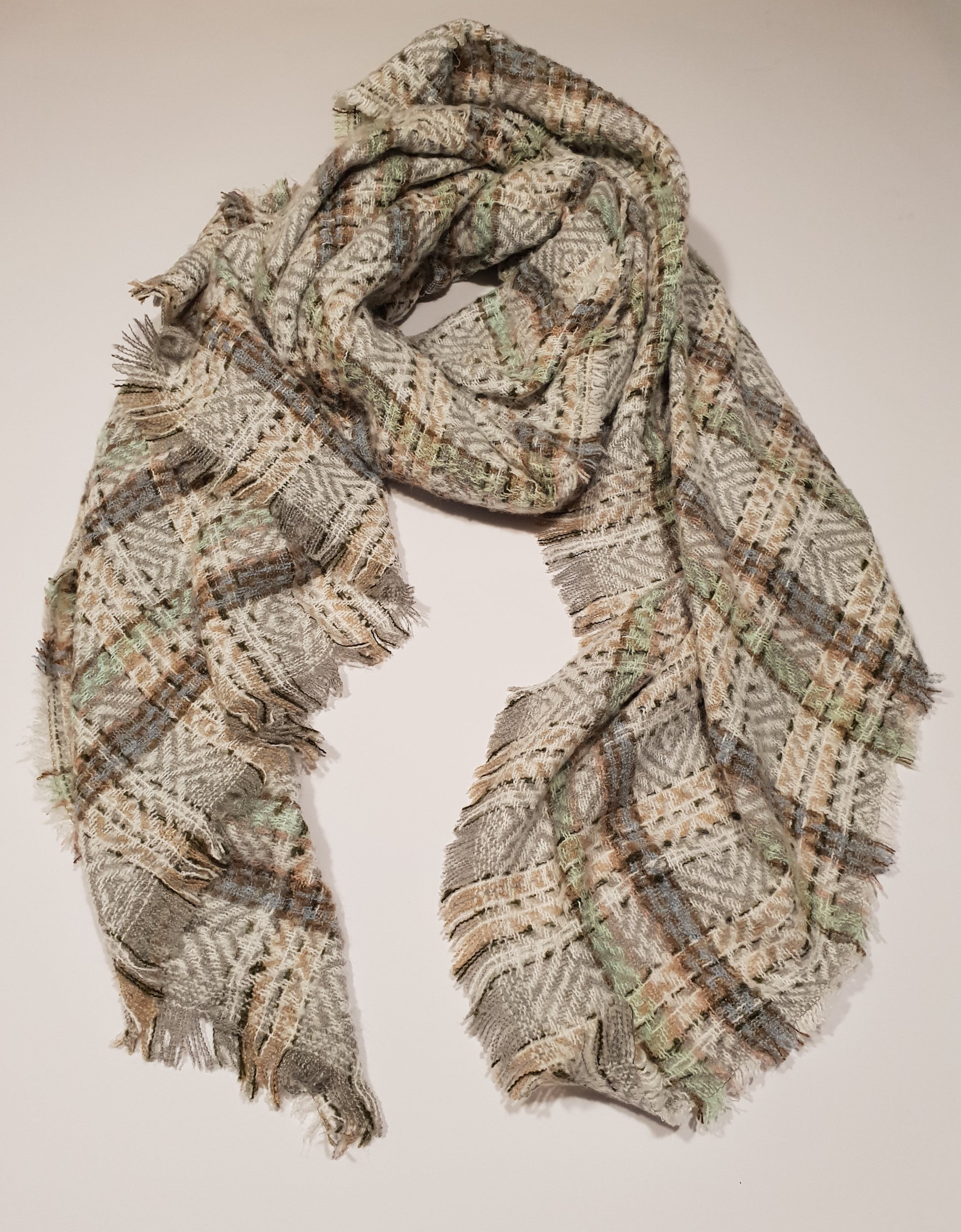 Sciarpone Unisex Colorato Morbido al Tatto