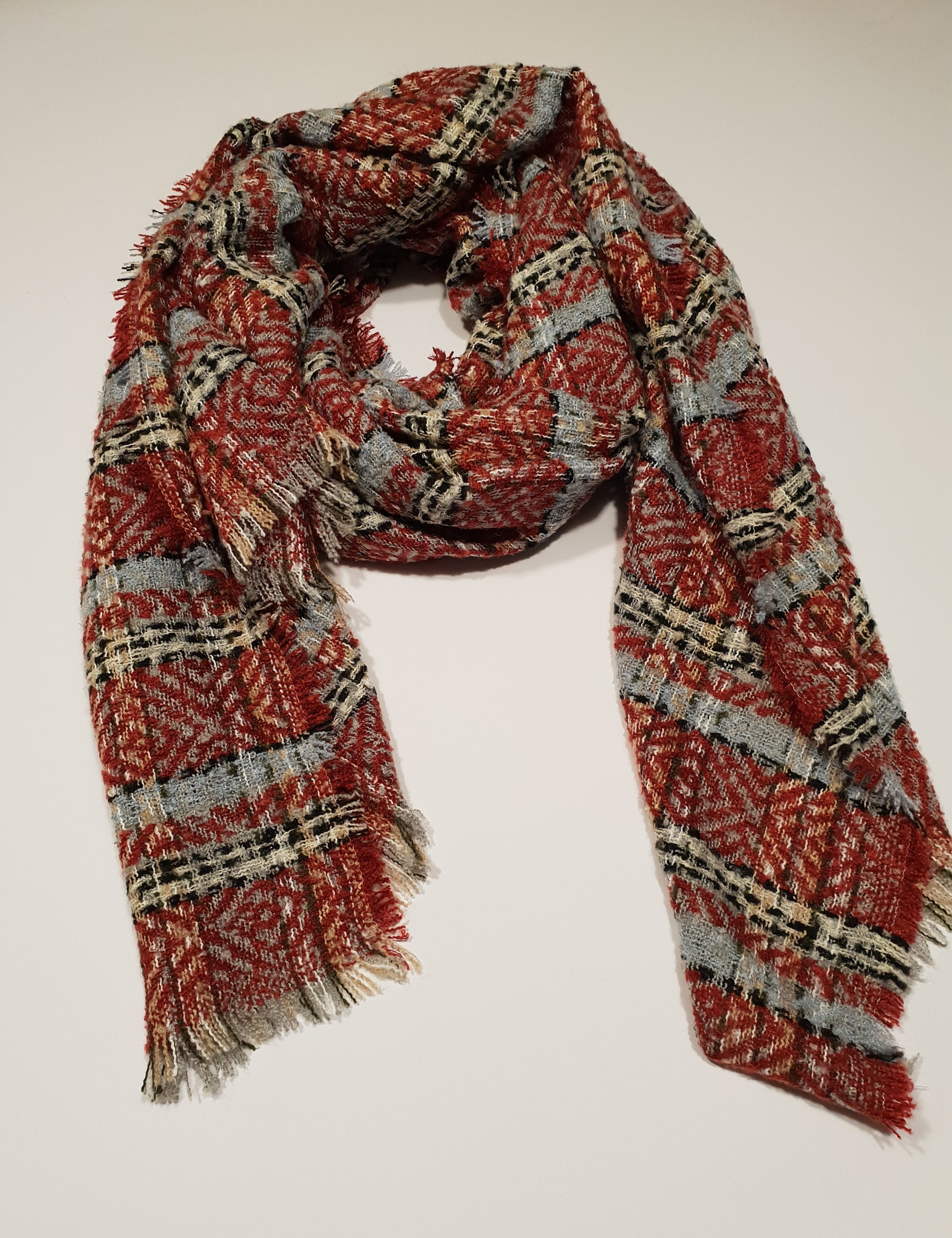 Sciarpone Unisex Colorato Morbido al Tatto