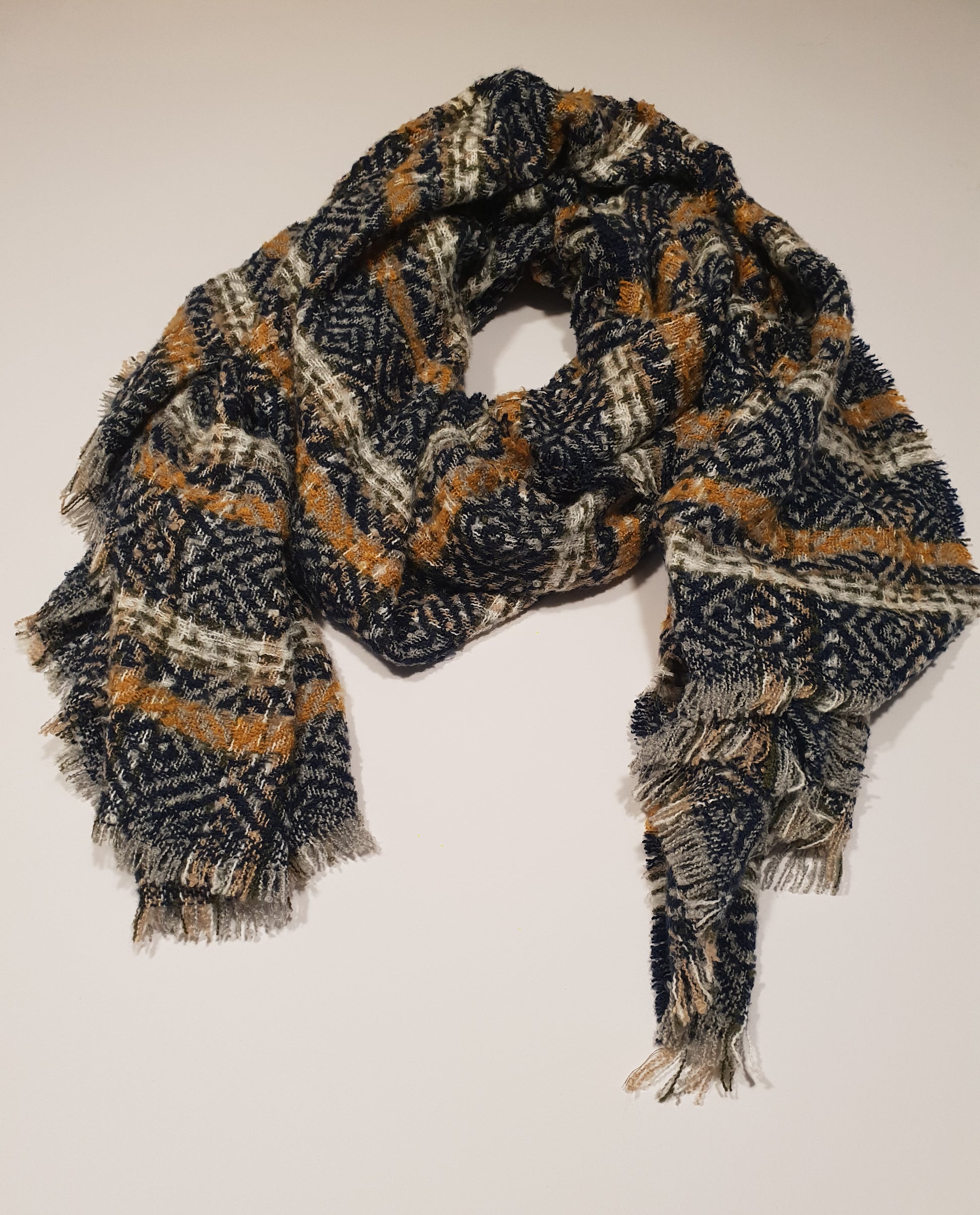 Sciarpone Unisex Colorato Morbido al Tatto