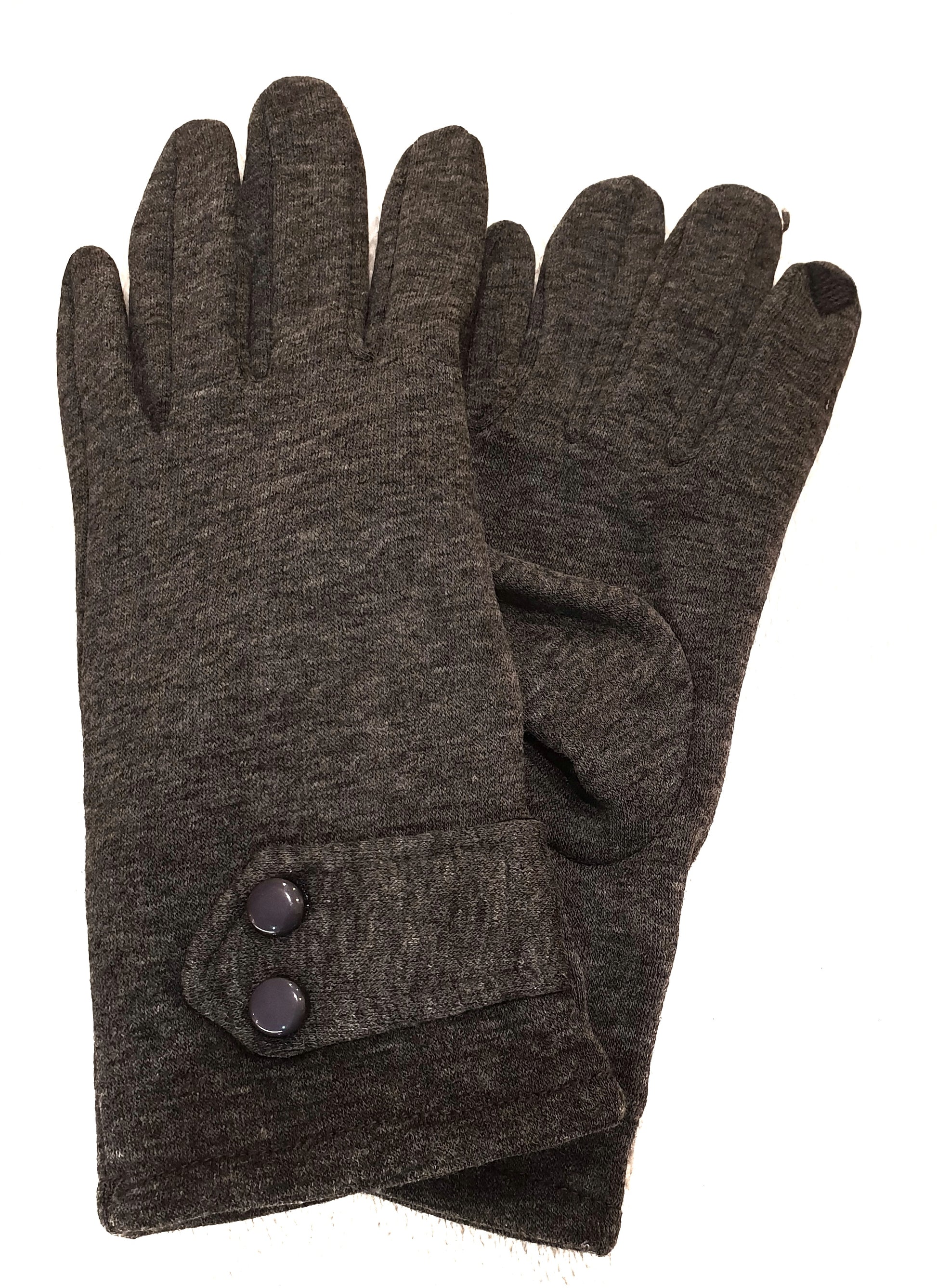 Guanti donna con bottoncini