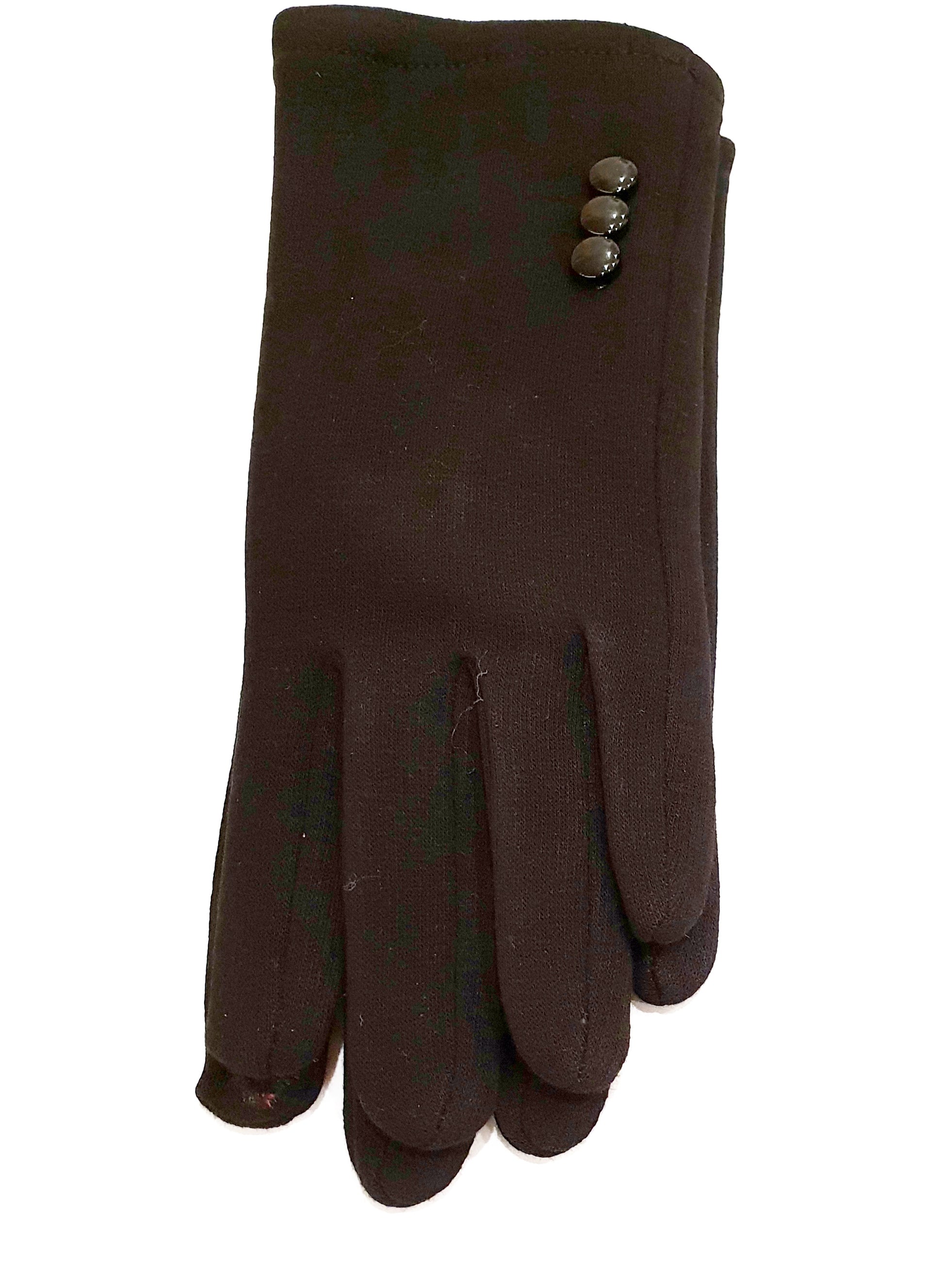 Guanti con bottoncini