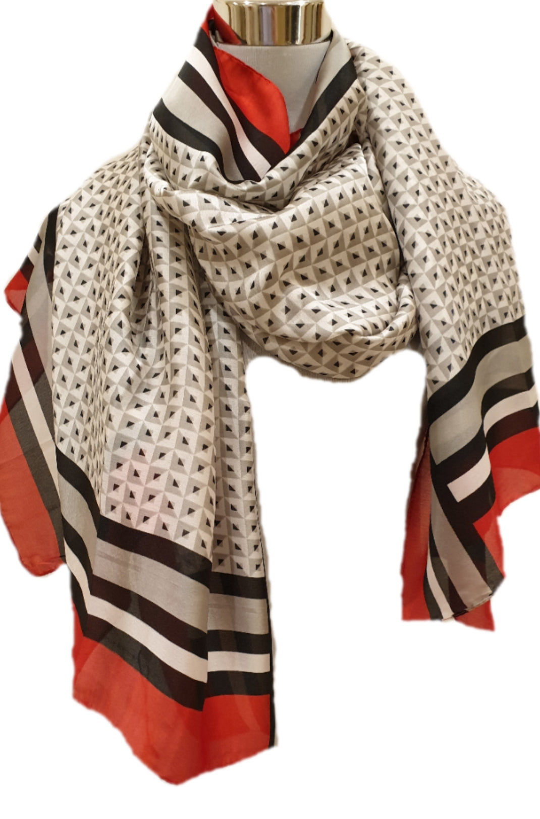 Foulard a Stampo Triangolini