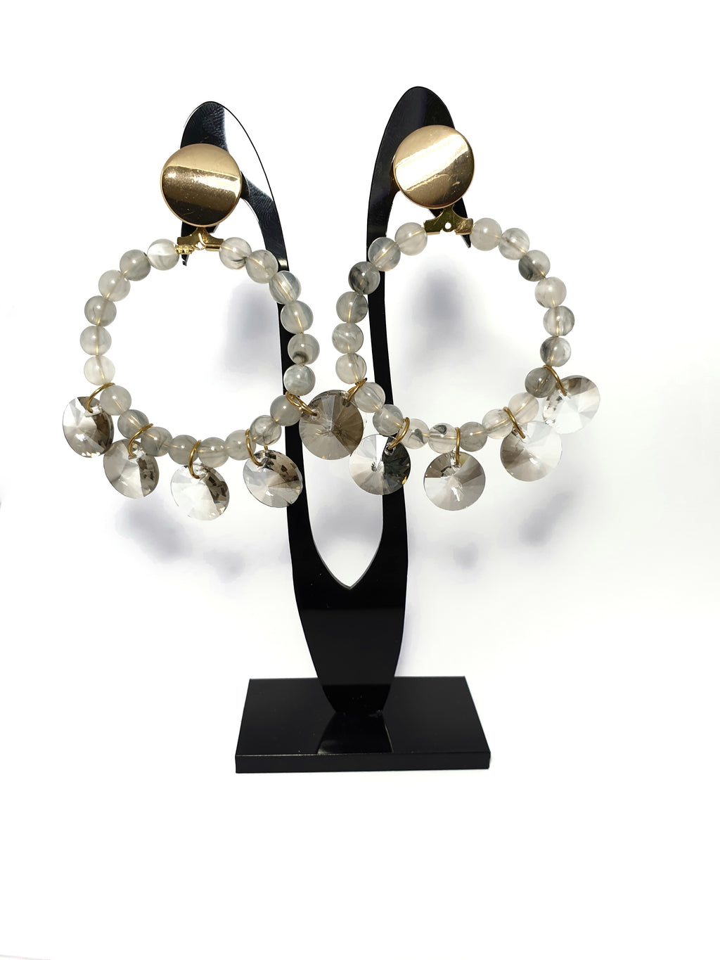 Candy Sweet-Orecchini Cerchi con Perline