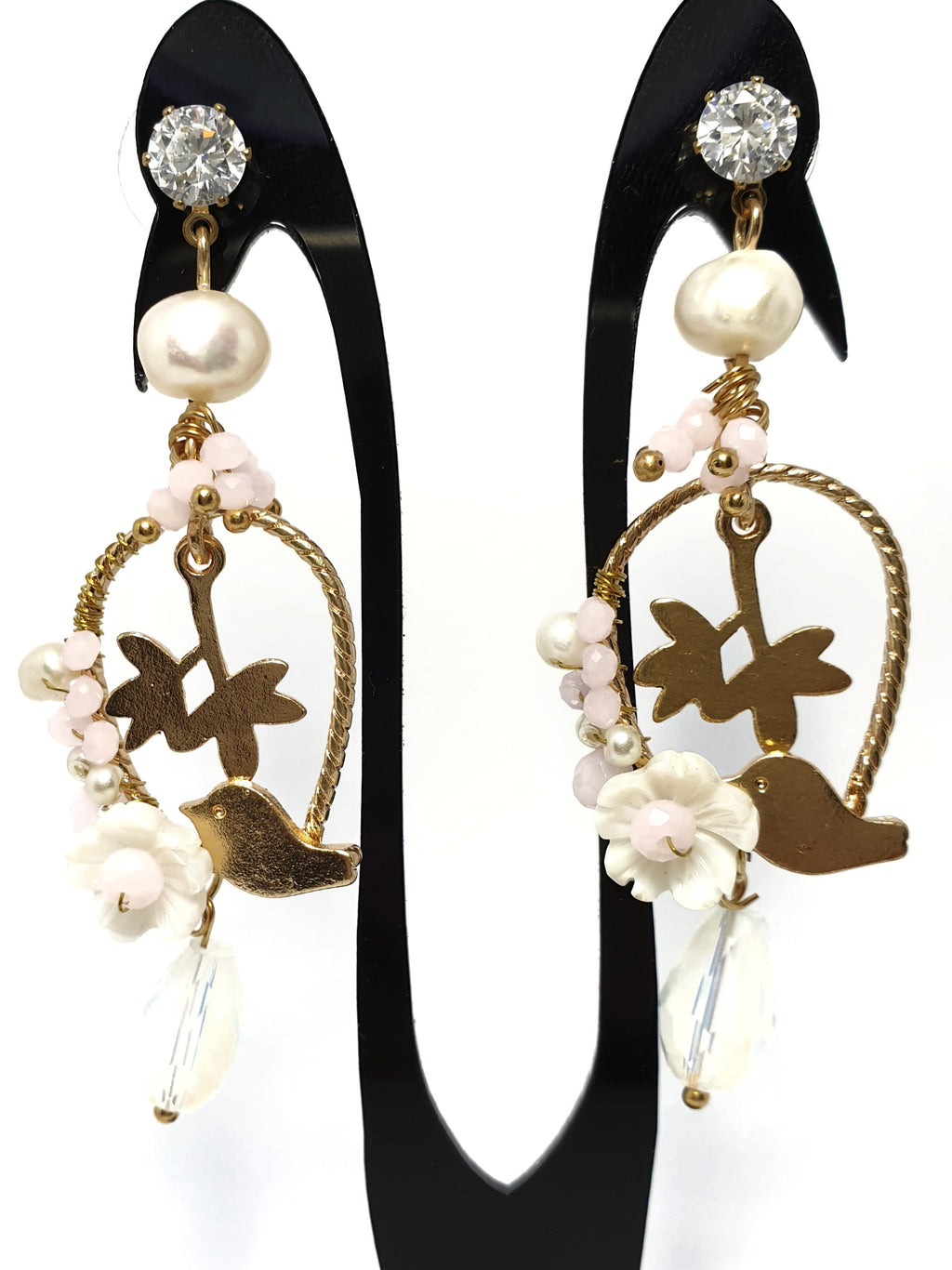 Orecchini Eleganti Pendenti spring