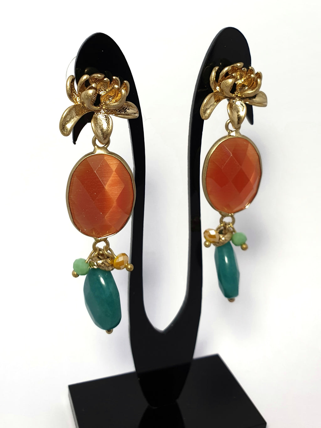 Orecchini con Pietre colorate