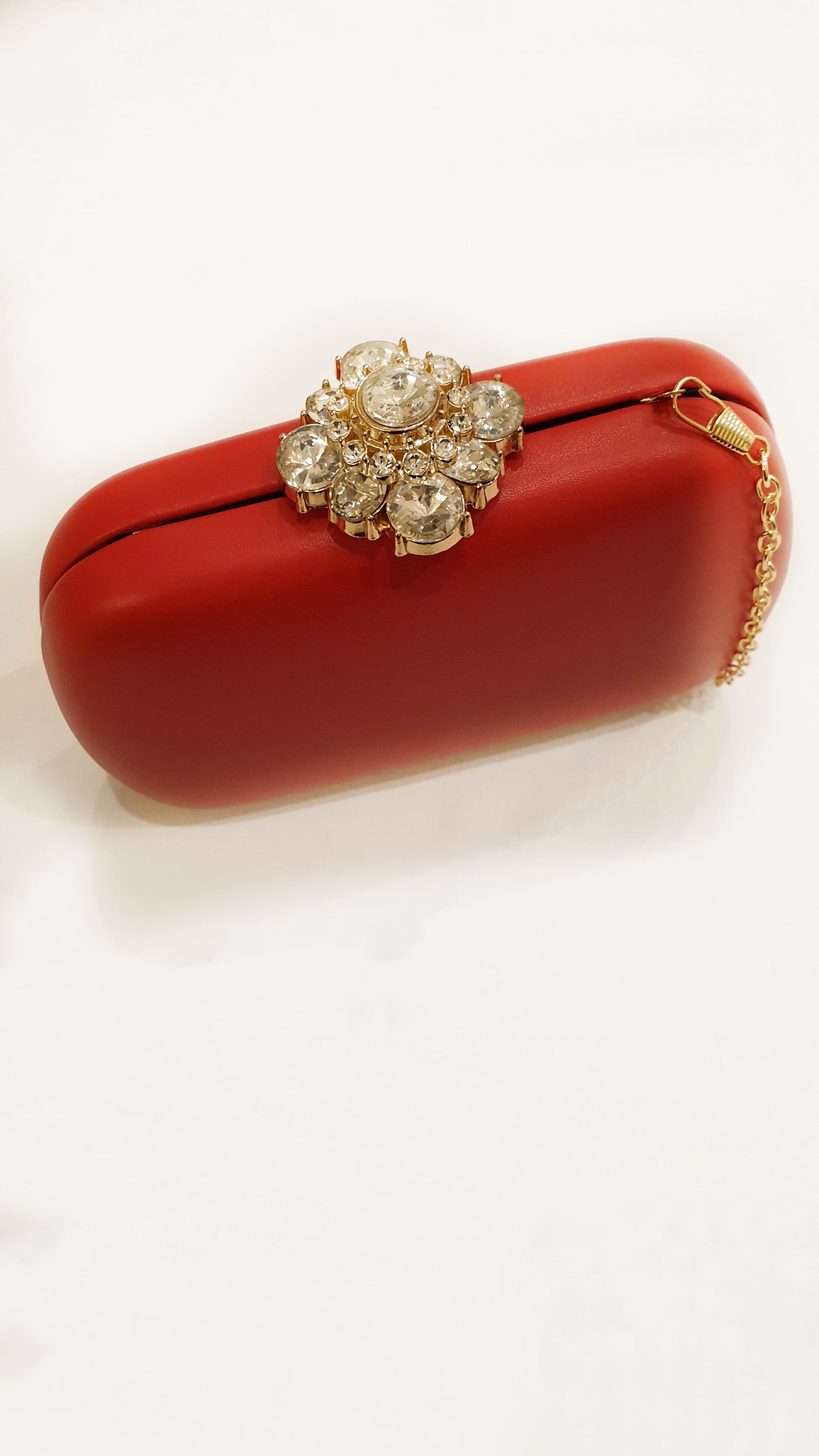 RAKEL: Pochette Rigida rossa O nera