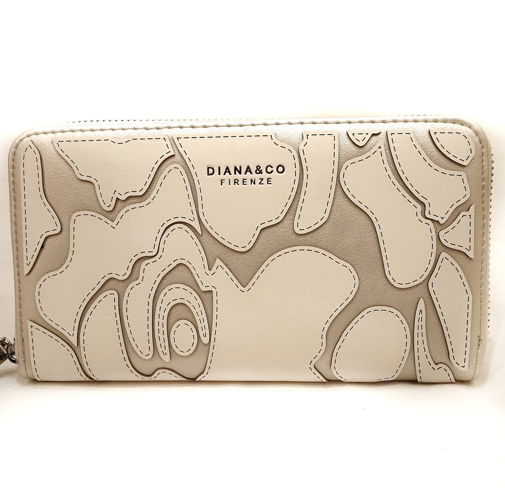 Portafoglio color champagne Diana&co