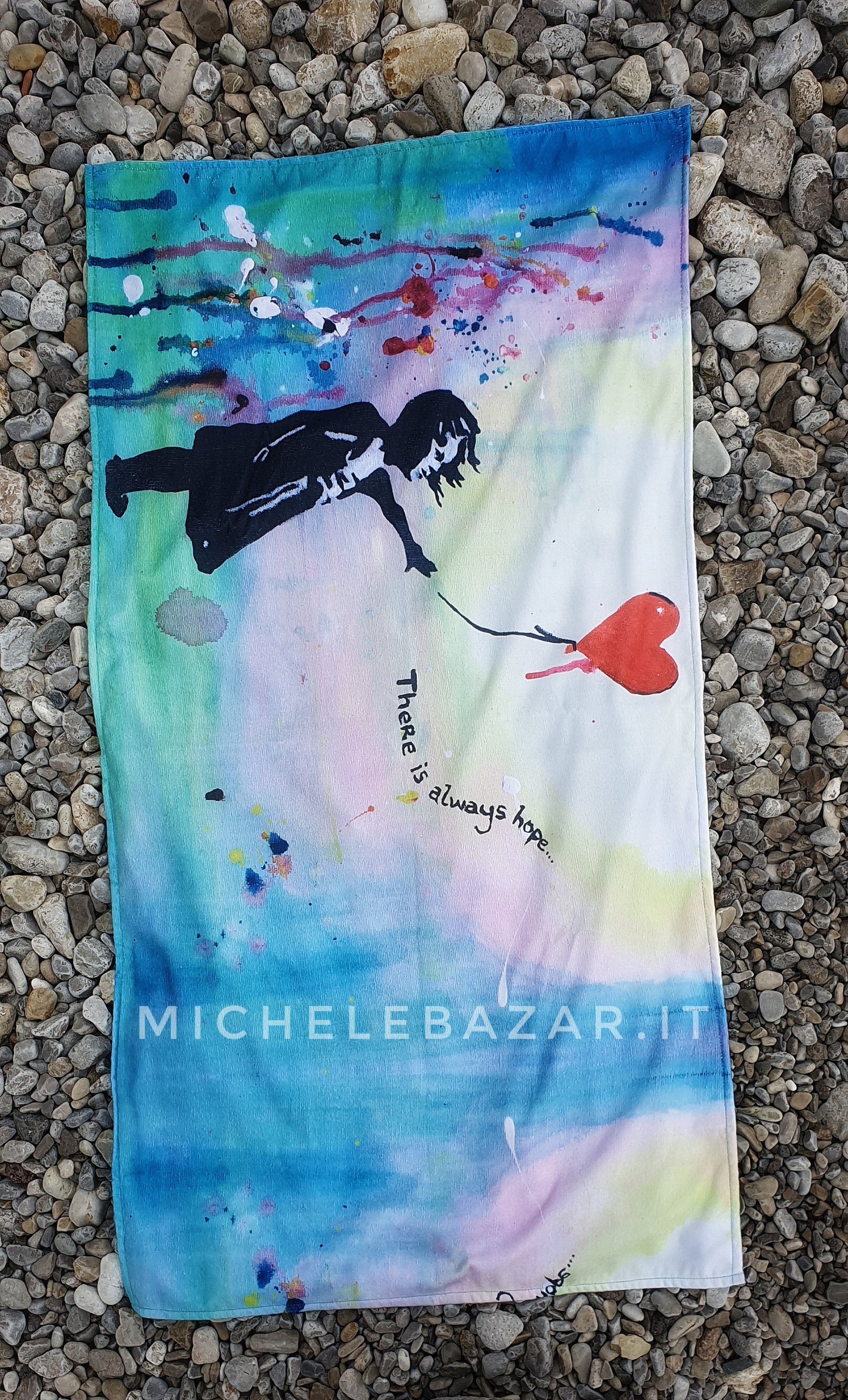 Telo mare Bansky "Ballon girl"