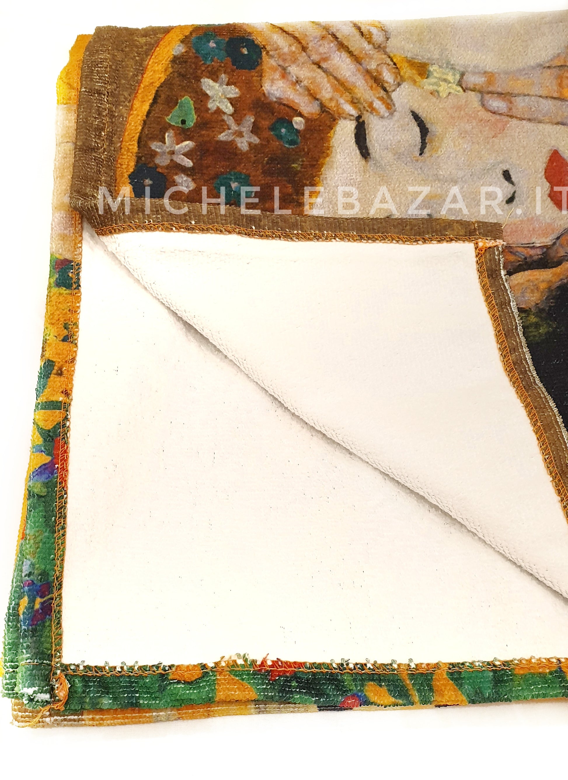 Telo mare Klimt "il bacio"