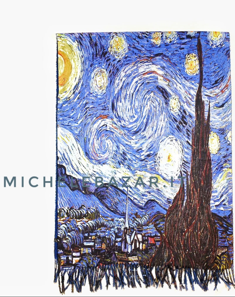 Sciarpa Van Gogh Notte stellata