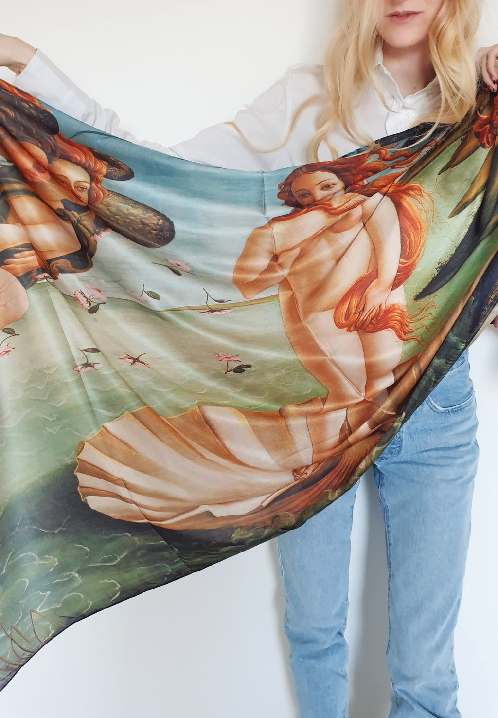 Foulard in seta Botticelli
