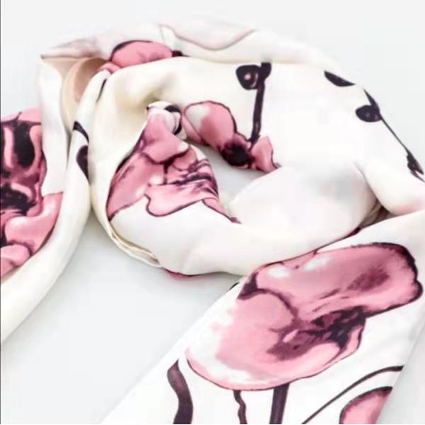 Stola colorata ciliegio