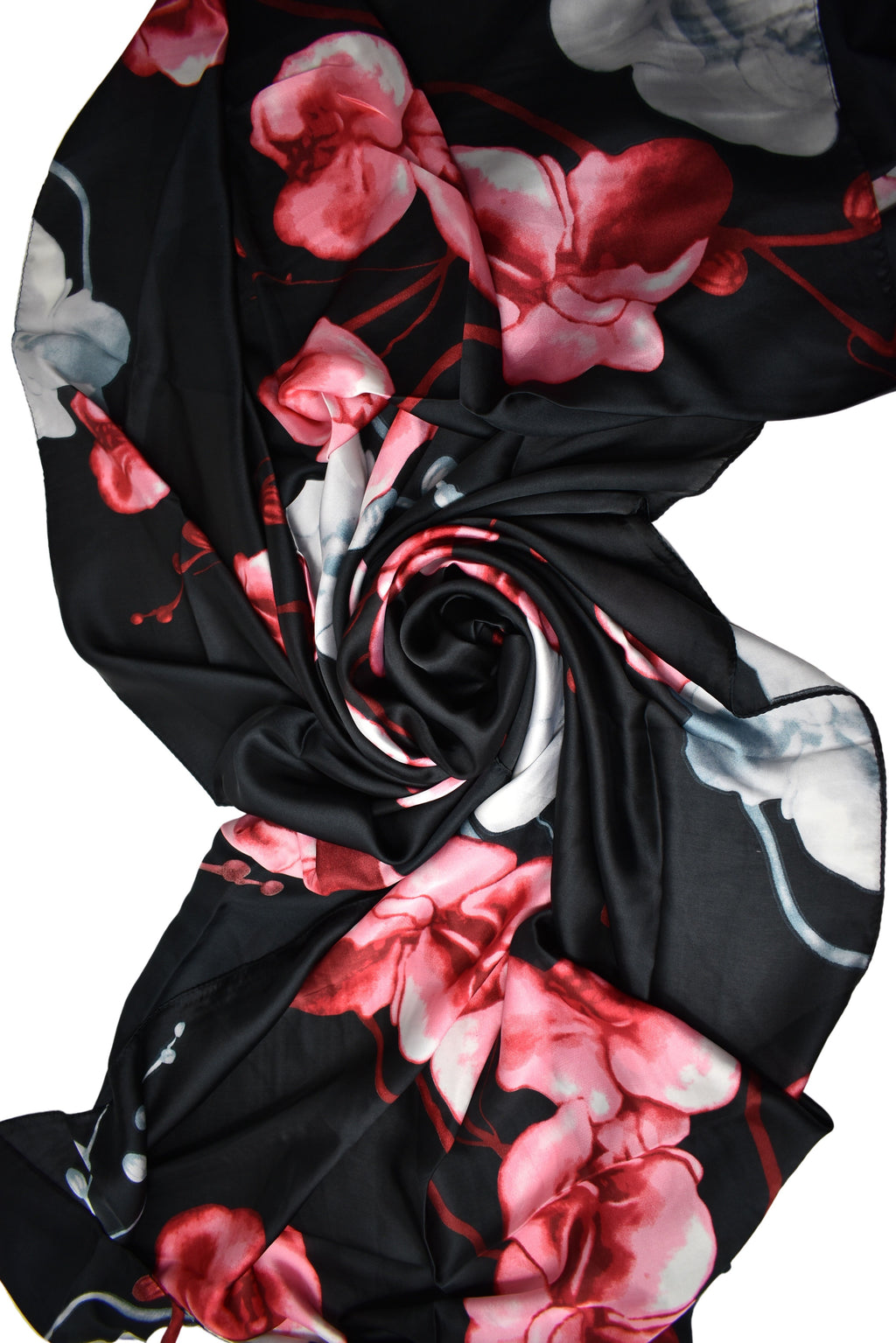 Stola colorata ciliegio