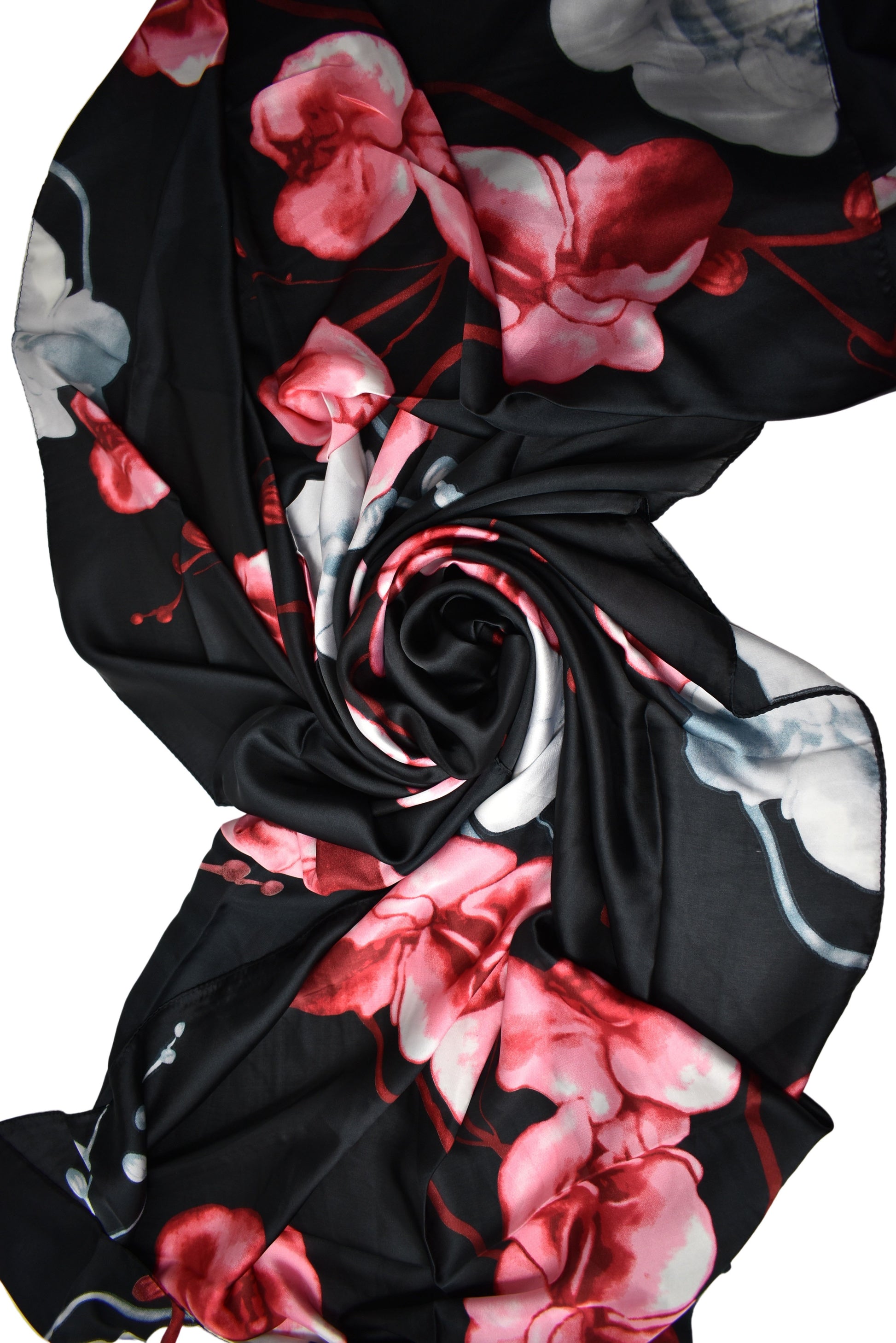 Stola colorata ciliegio