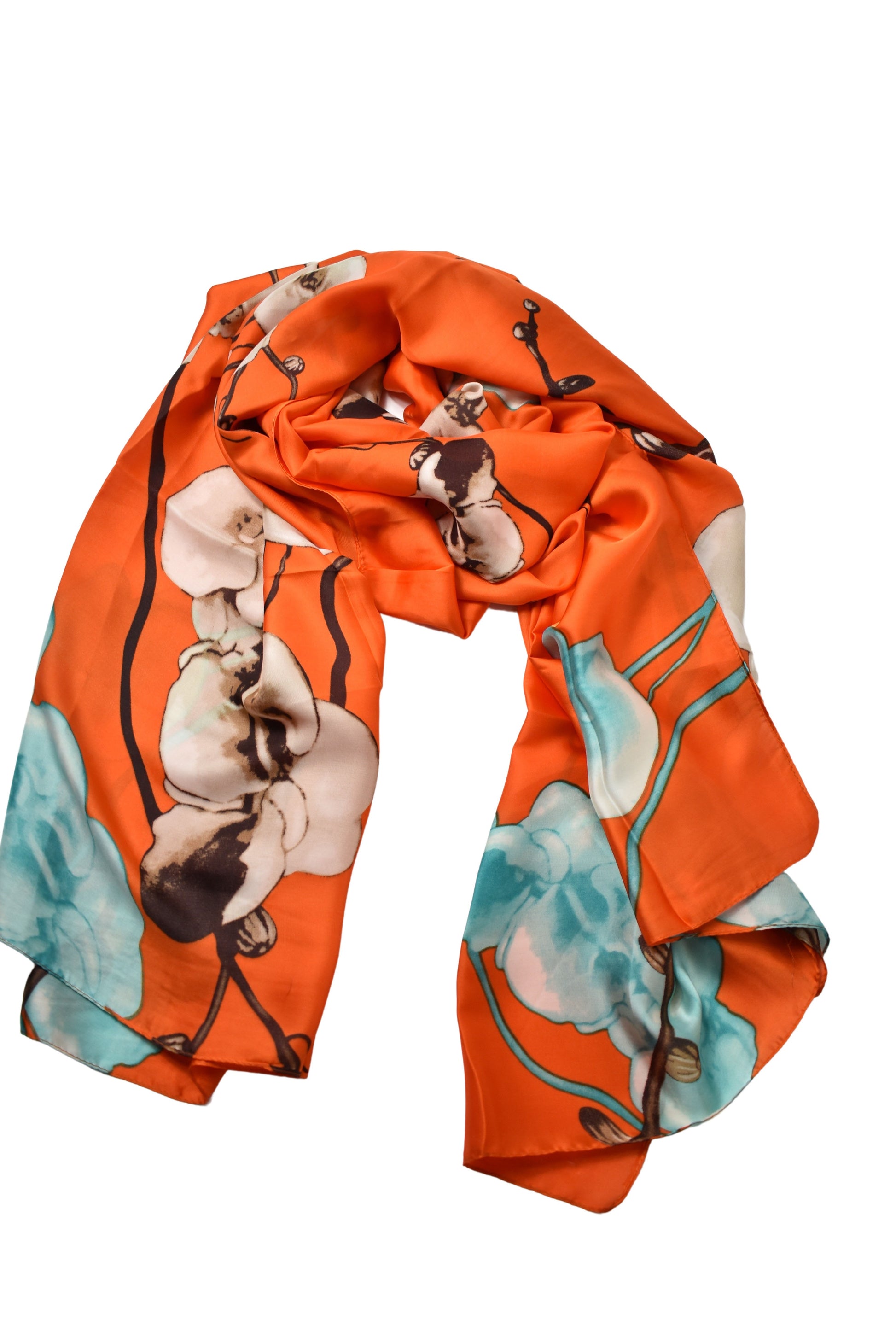 Stola colorata ciliegio