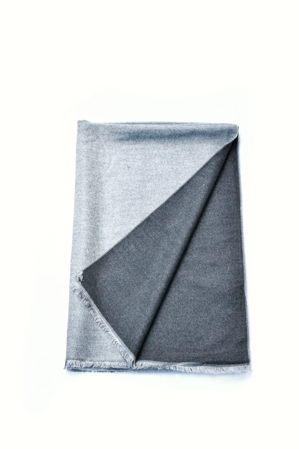 Sciarpa morbida doppio colore