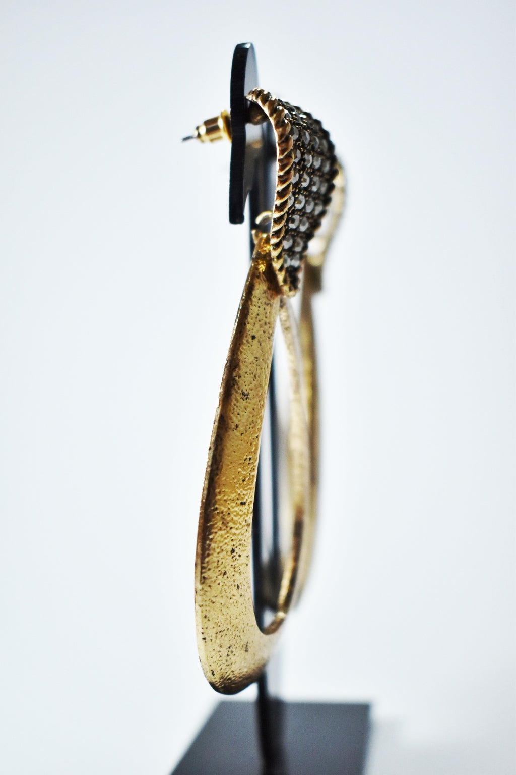 Orecchini pendenti Oro con brillantini