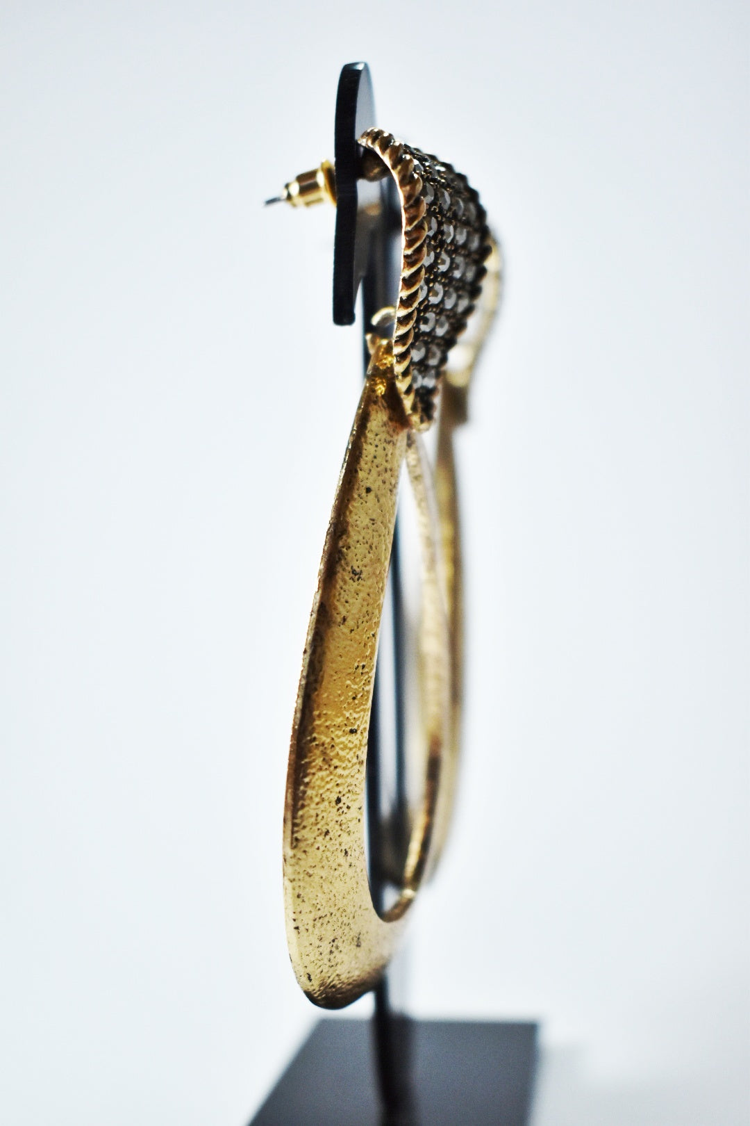 Orecchini pendenti Oro con brillantini