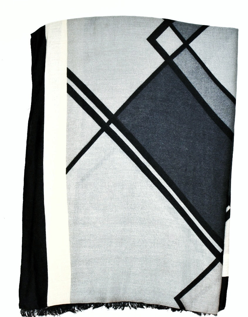 Foulard colorato con rombi