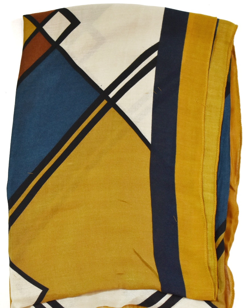 Foulard colorato con rombi