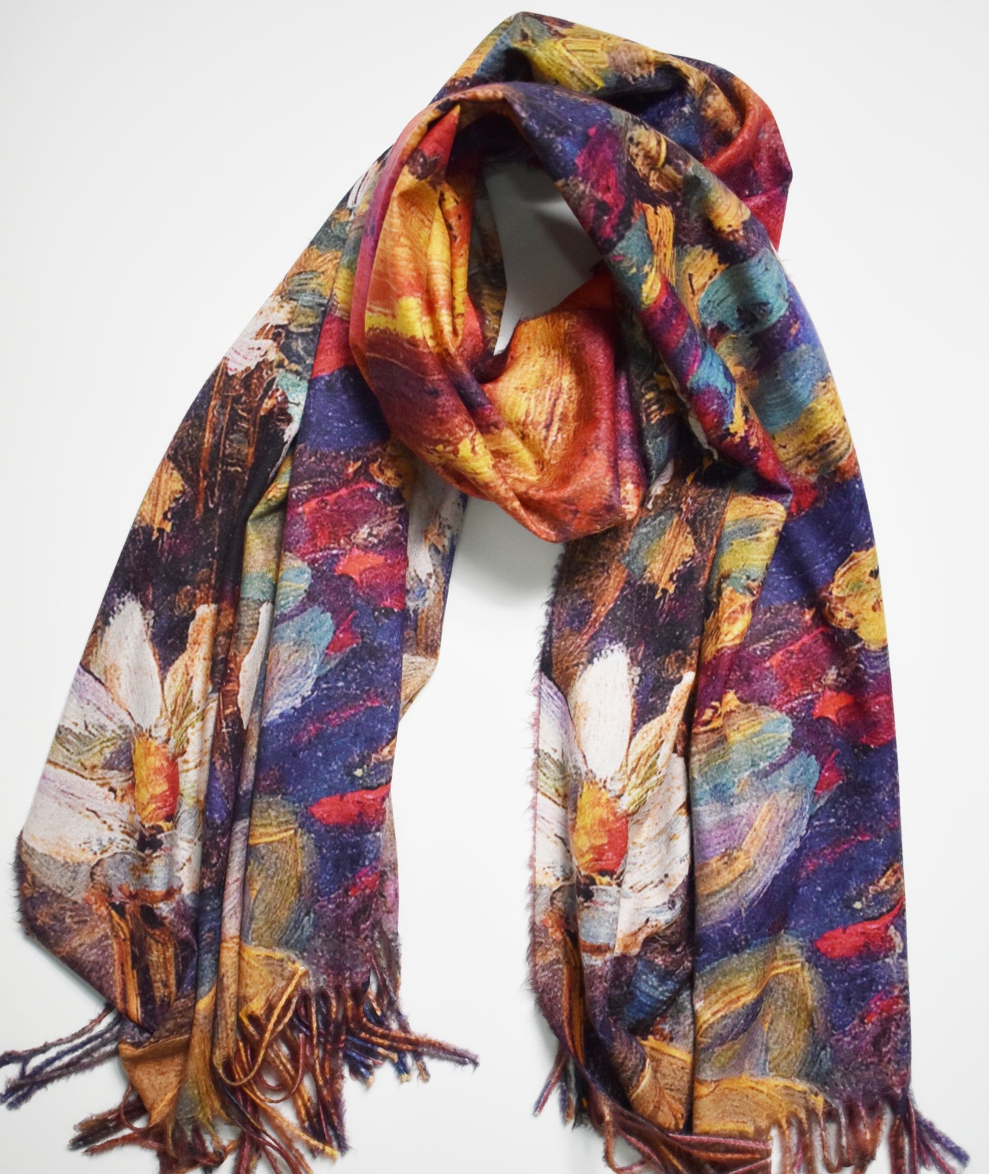 Sciarpa Ninfee di Monet