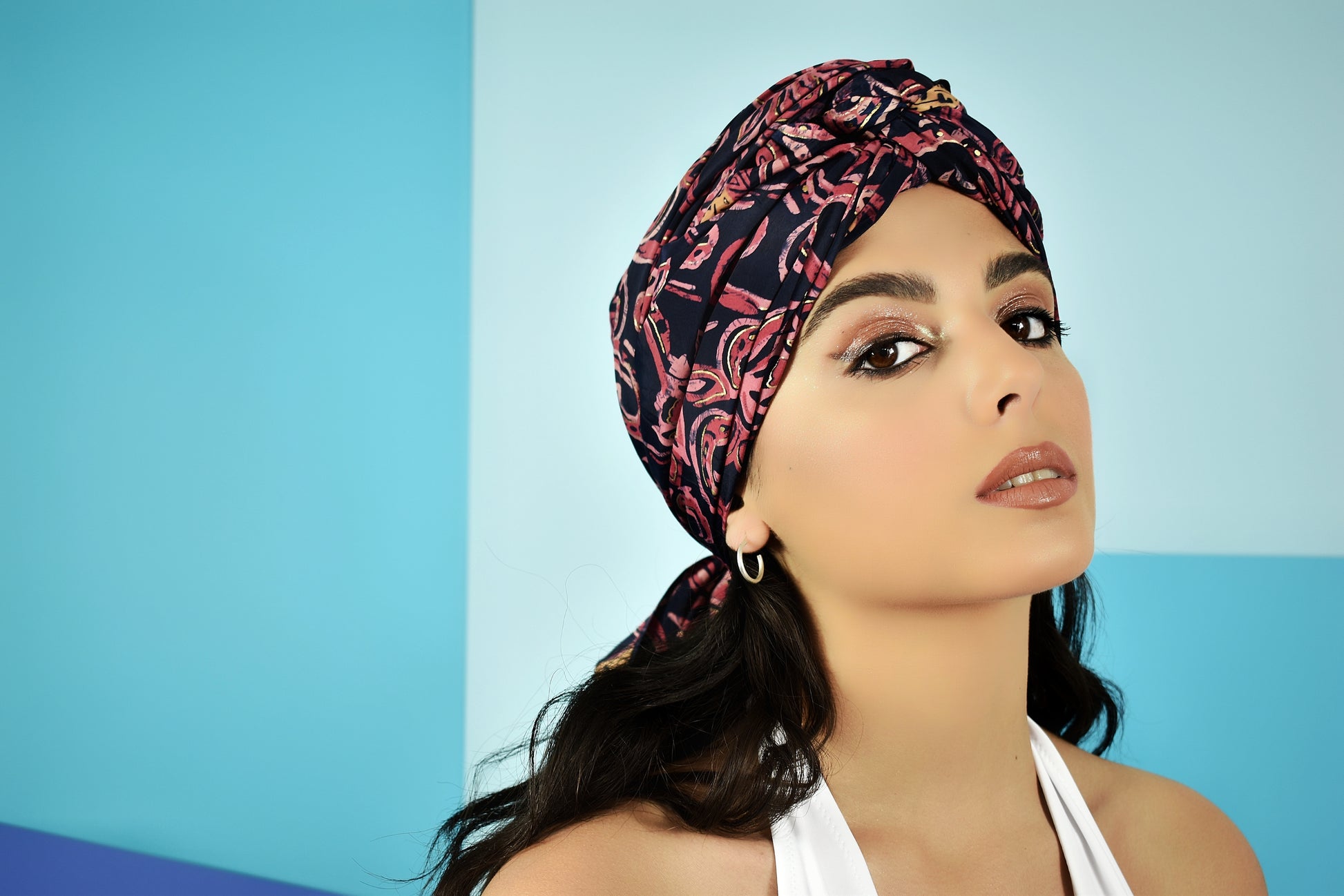 Pareo mare in seta Eles