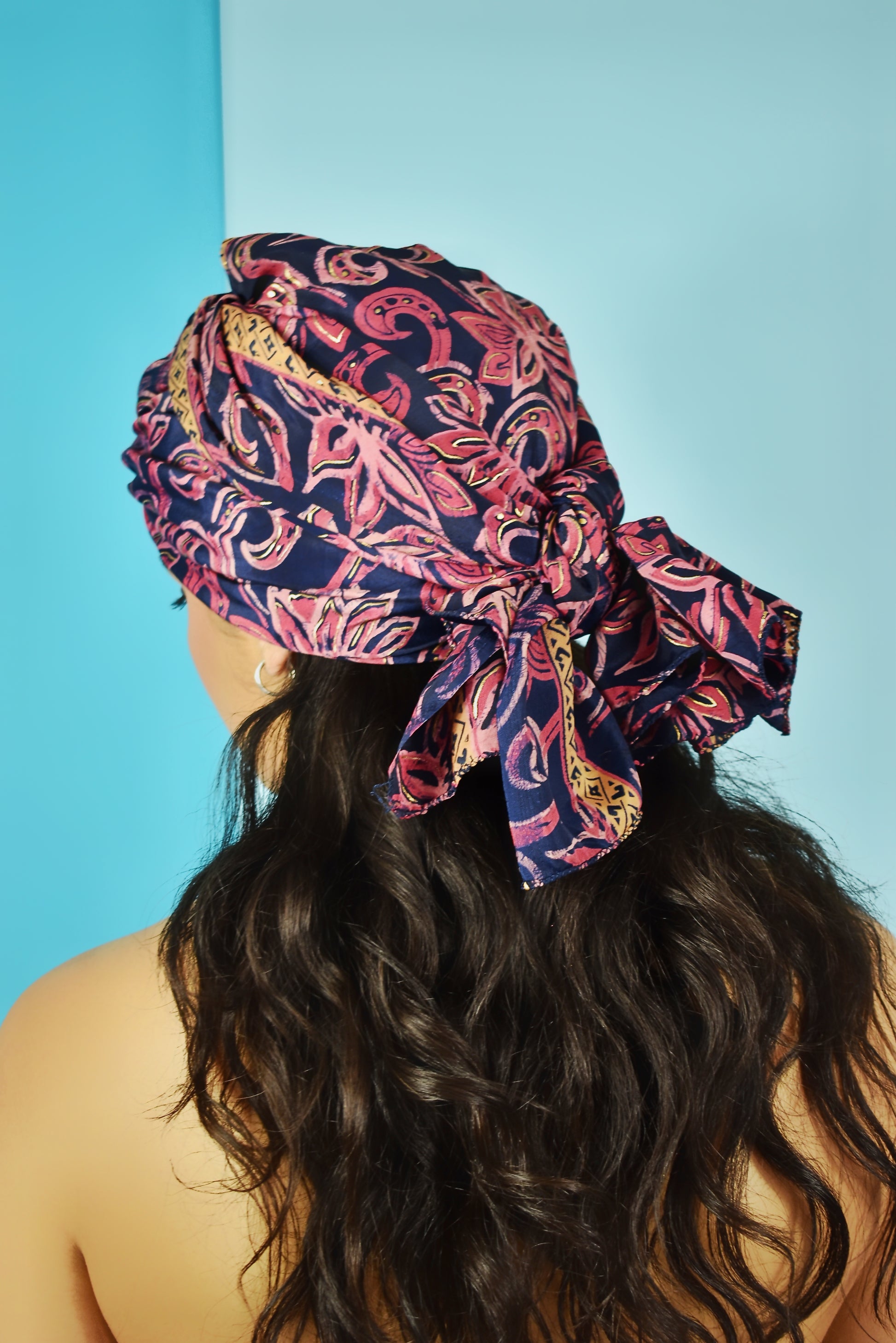 Pareo mare in seta Eles