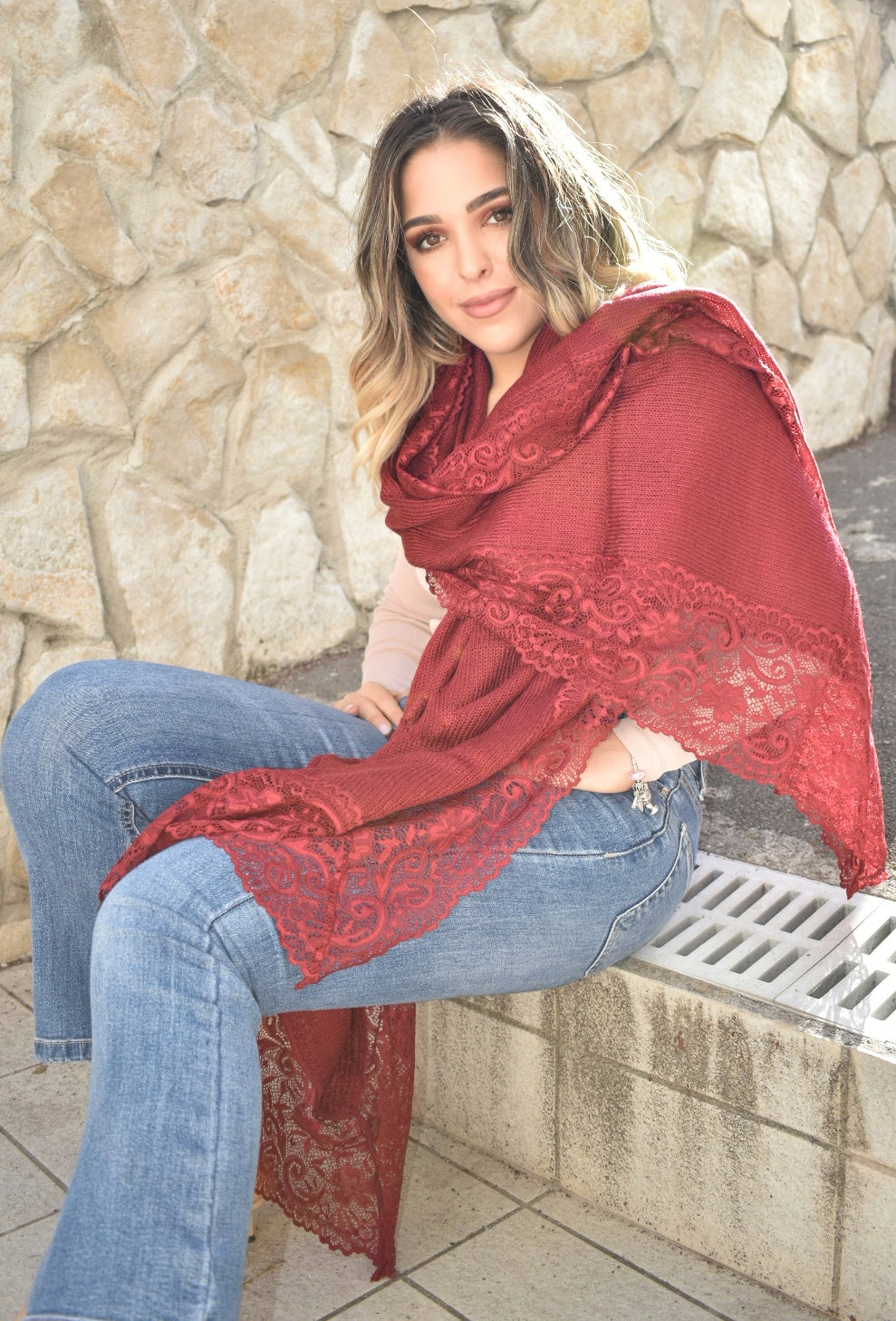 Maxy Sciarpone con Pizzo