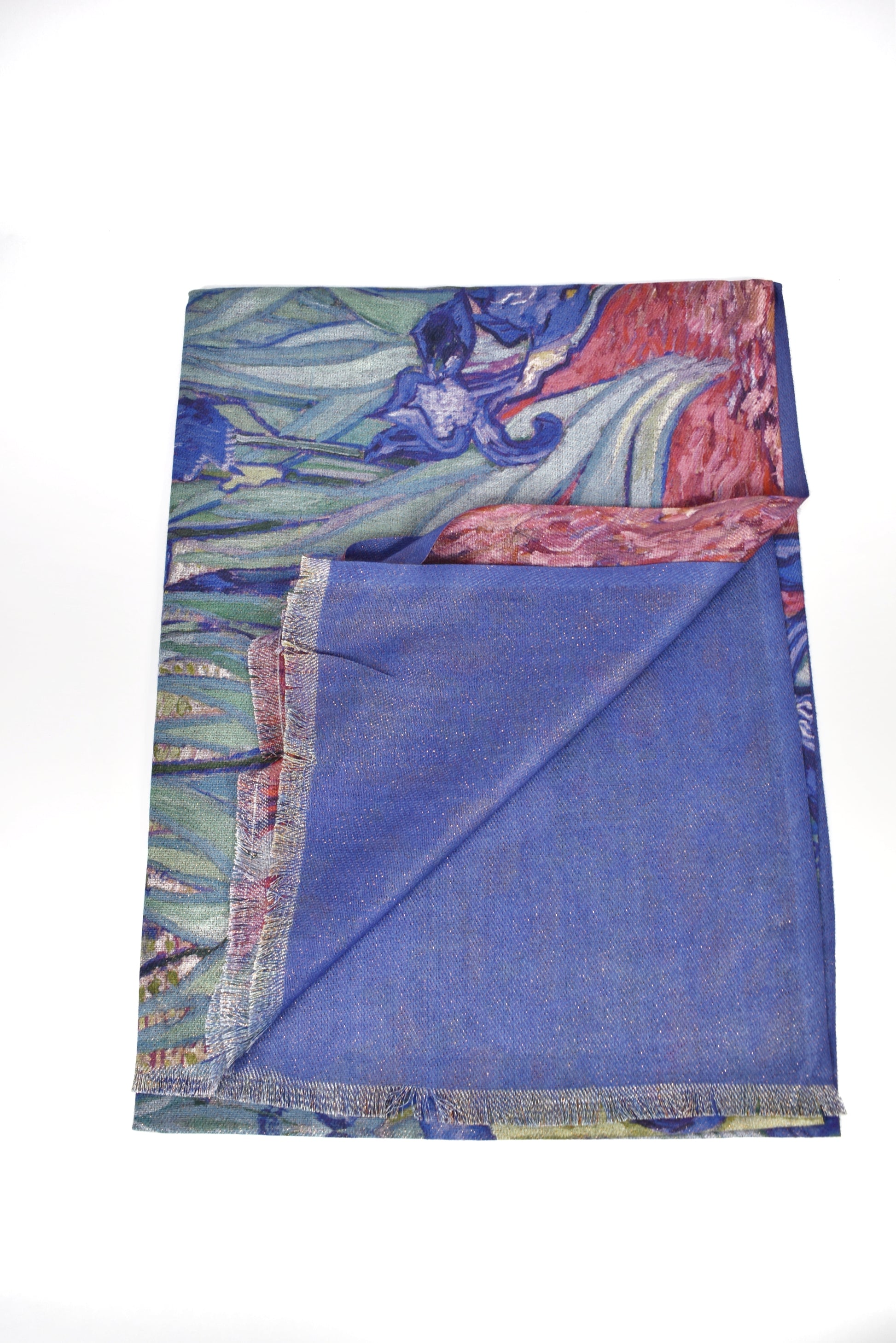 Foulard in cashmere laminato Iris