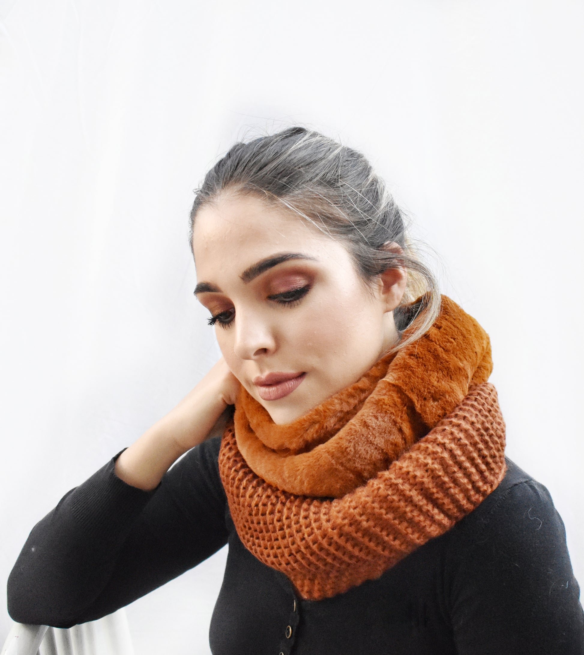 Scaldacollo Doppio Tessuto