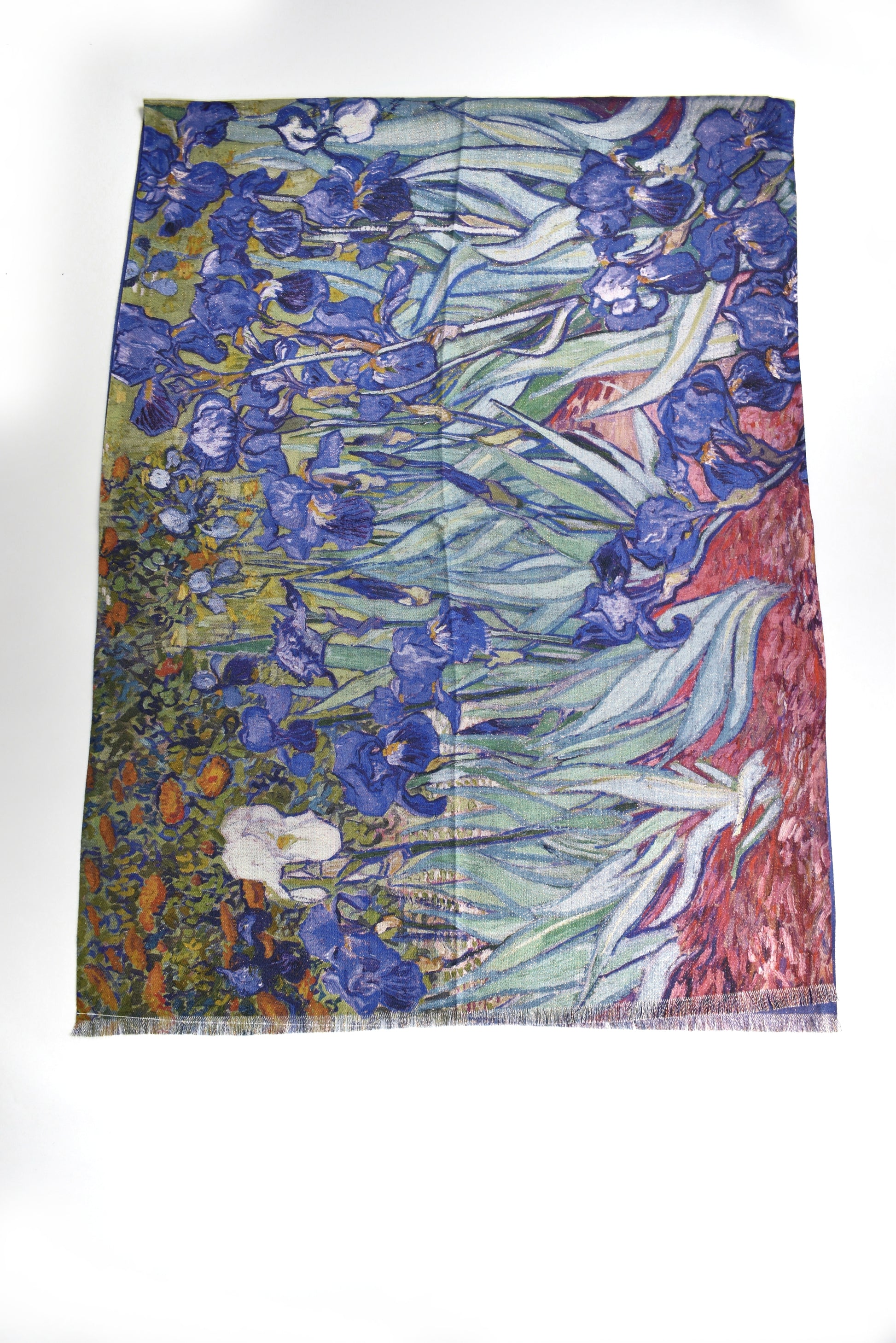 Foulard in cashmere laminato Iris