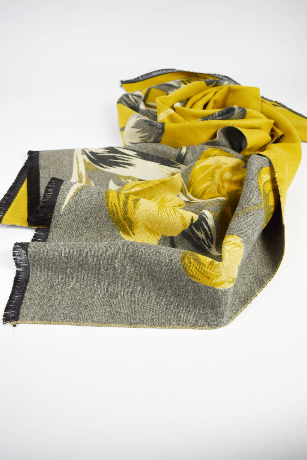 Sciarpa morbida tulipani