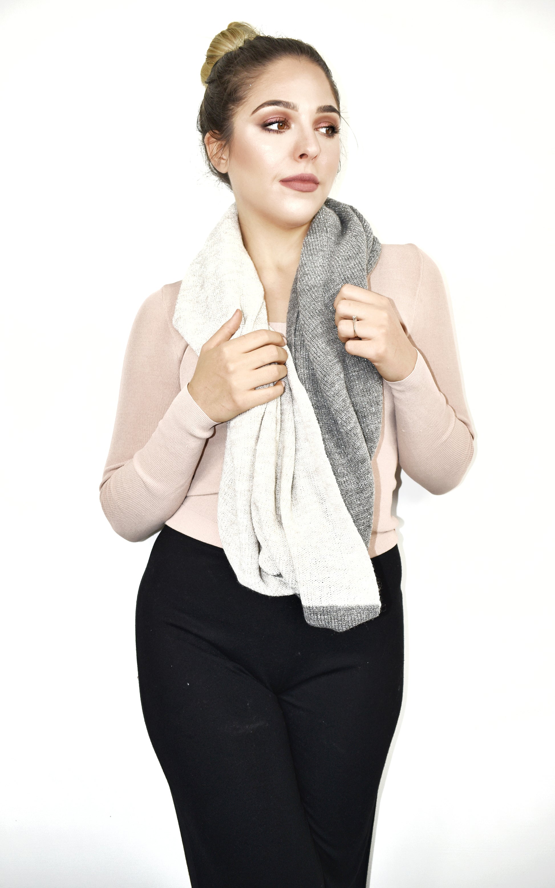 Scaldacollo doppio colore laminato