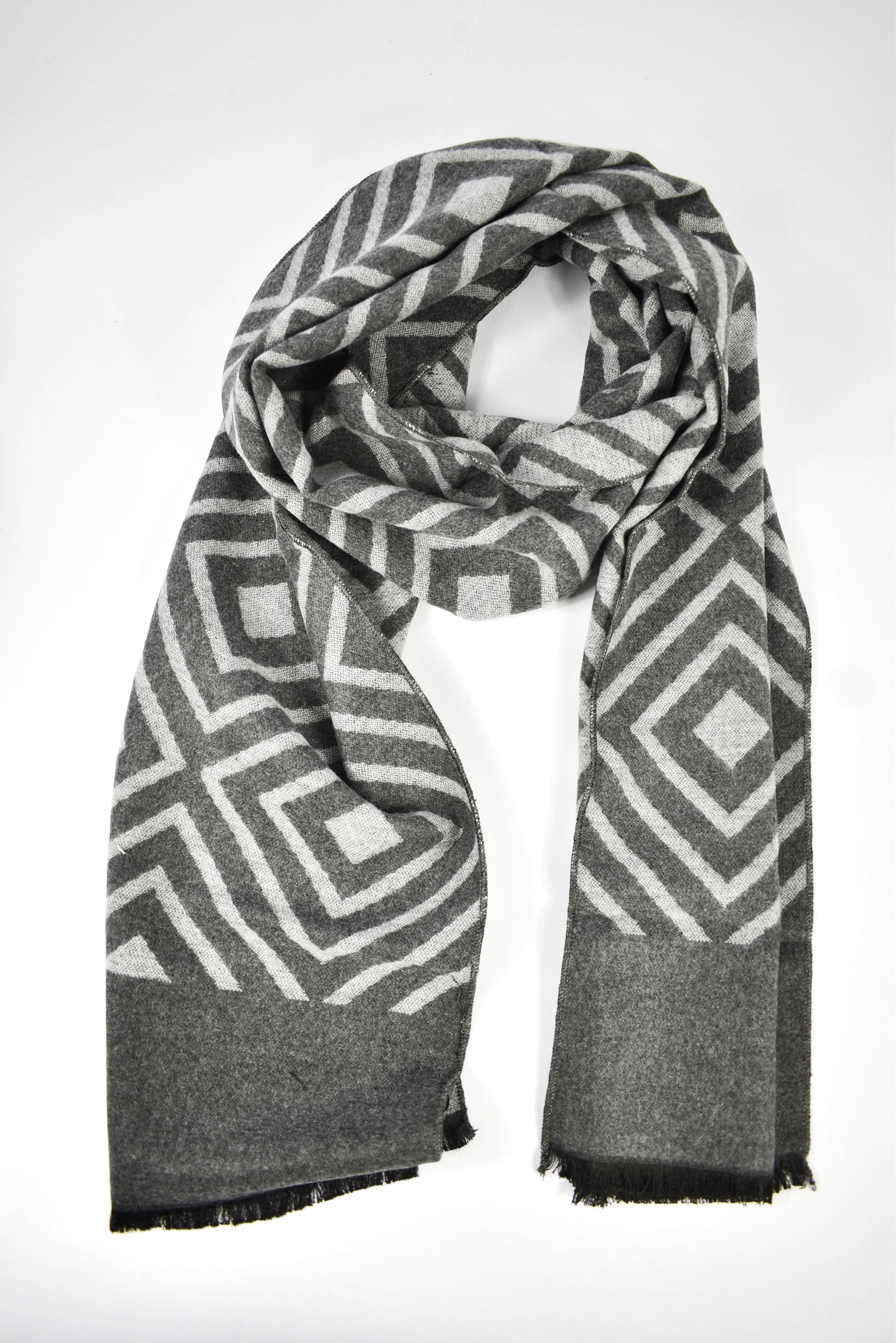 Sciarpa da uomo romboni