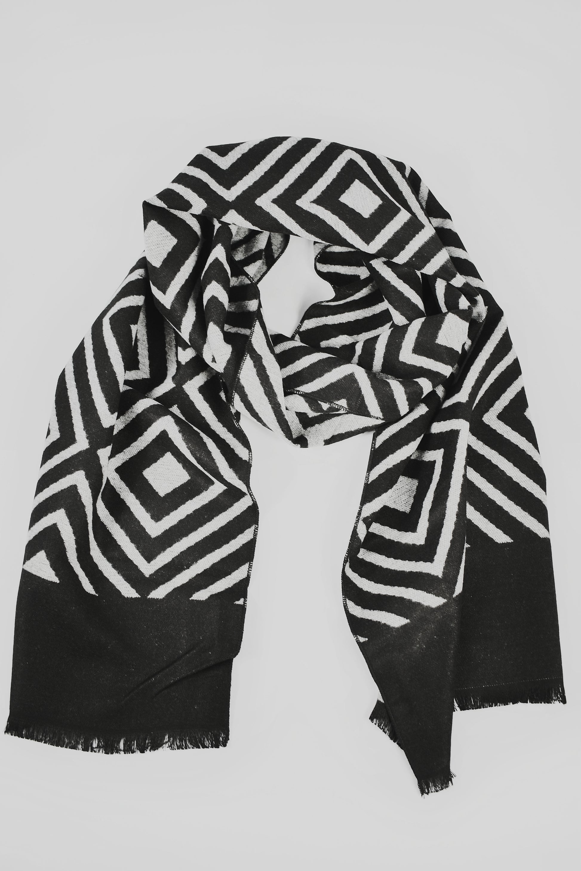 Sciarpa da uomo romboni