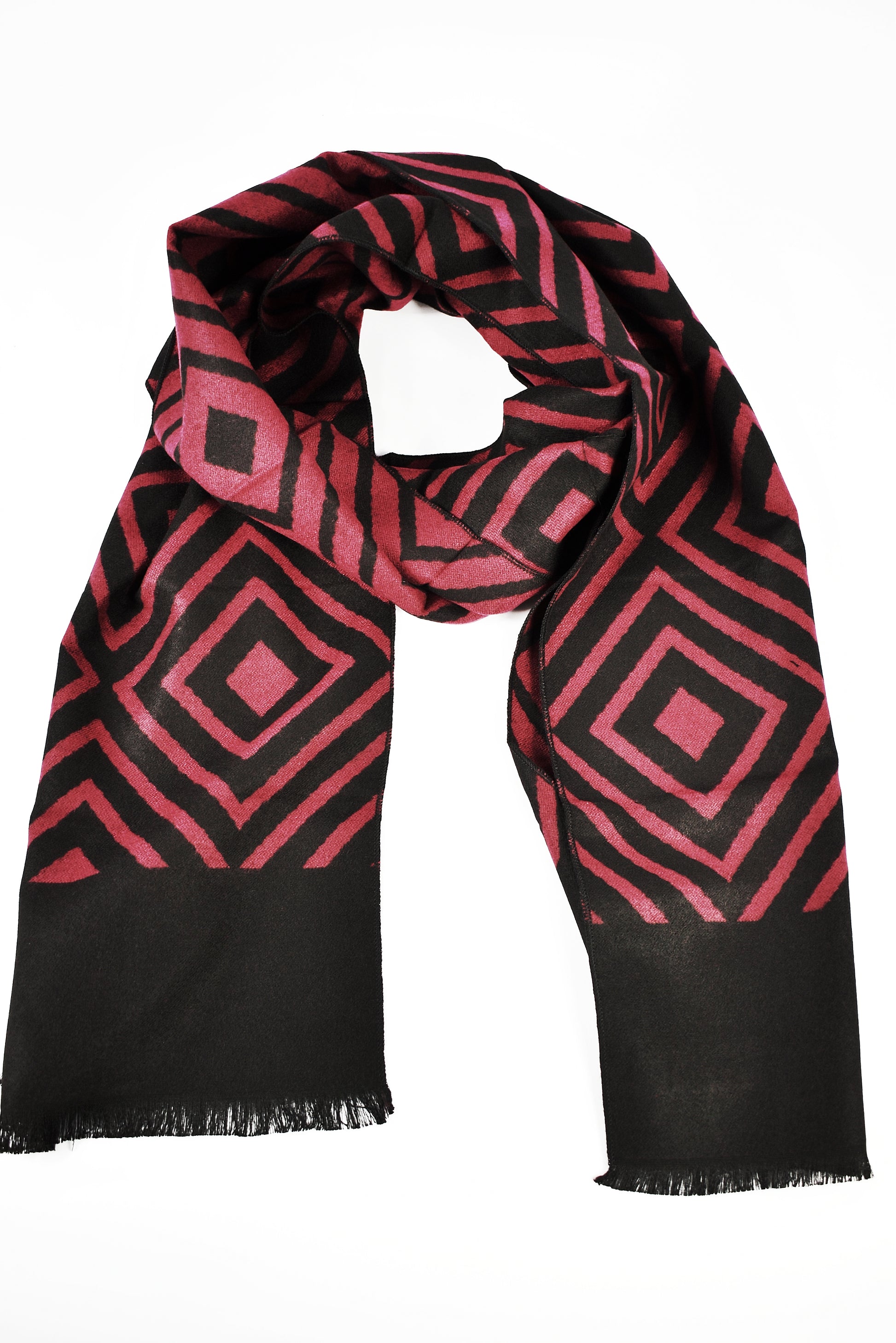Sciarpa da uomo romboni